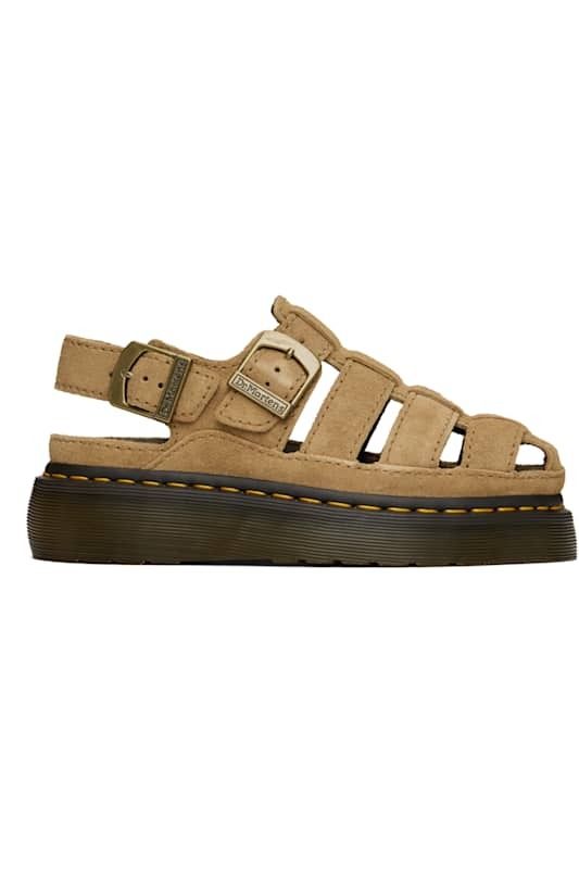 스웨이드 피셔맨 샌들 Tan Wrenlie Bronx Suede Fisherman Sandals 16790681