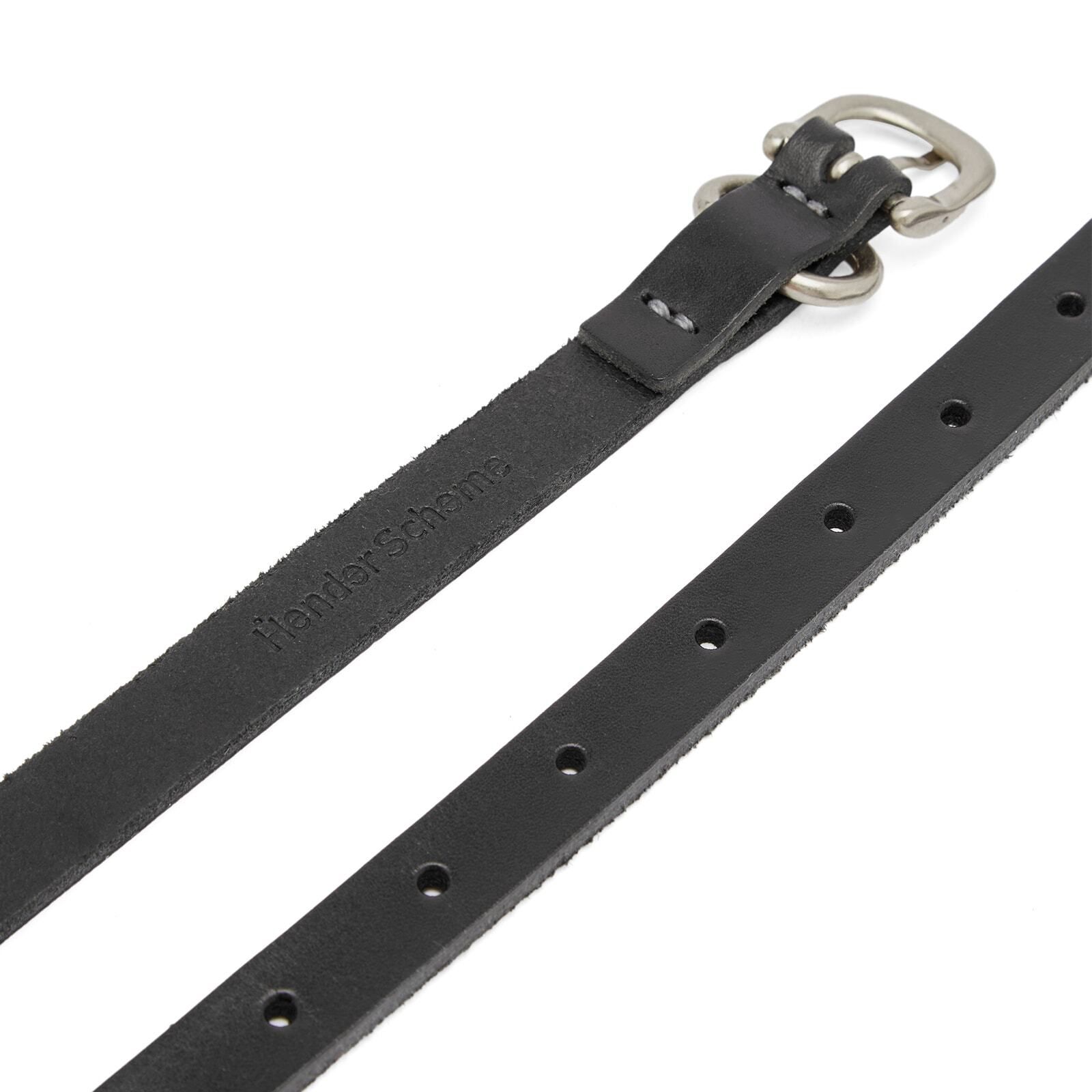 핸더스킴(Hender Scheme) | 벨트 Tail Belt QN-RC-TLB-BK Black