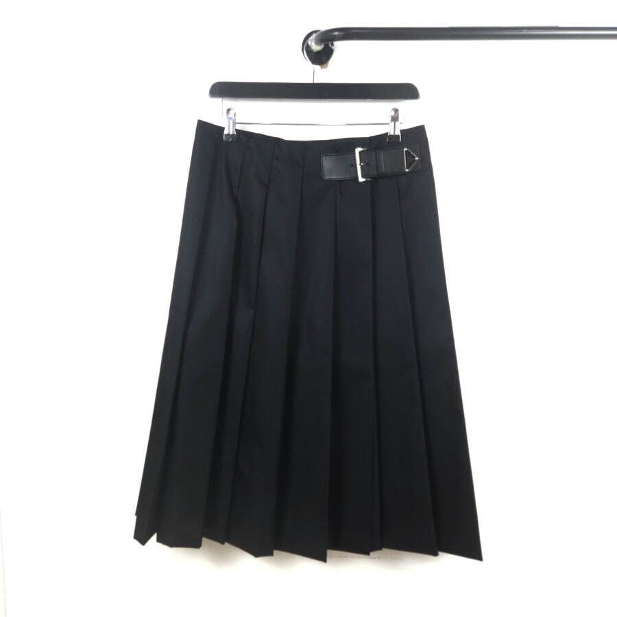 Prada Pleated Nylon Skirt 21X922 8459 124982918 | eBay
