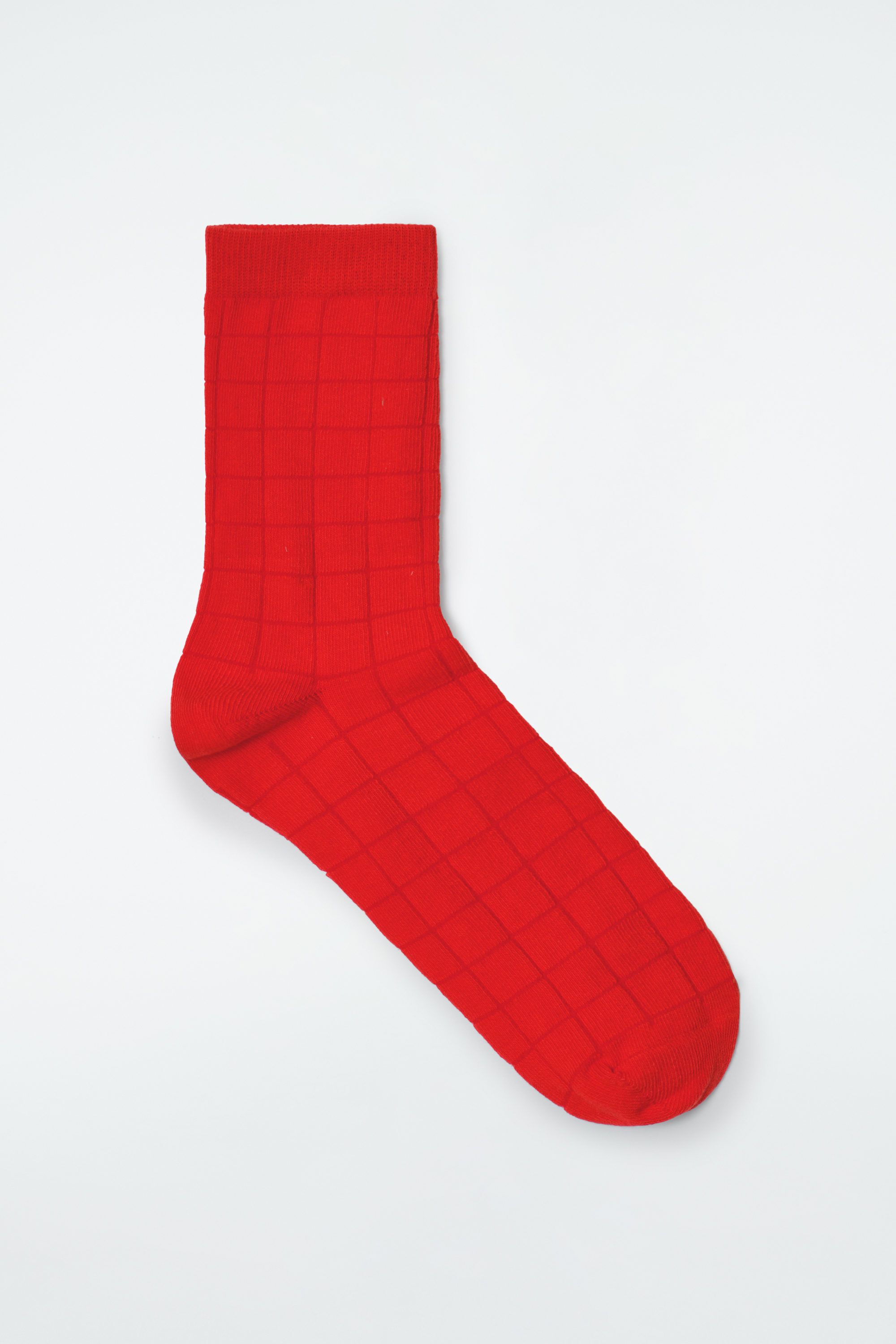 그리드 코튼 삭스 GRID COTTON SOCKS 1272195002