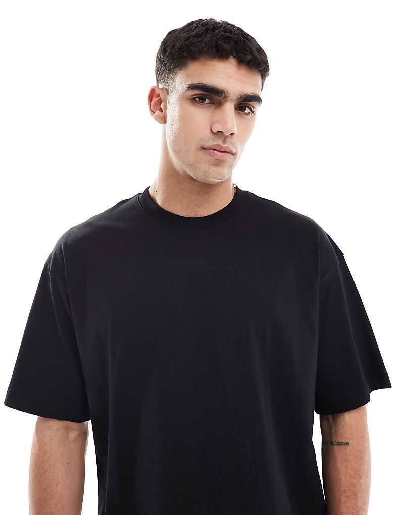 블랙 Oversize-T-Shirt in Schwarz 208058869SCHWARZ