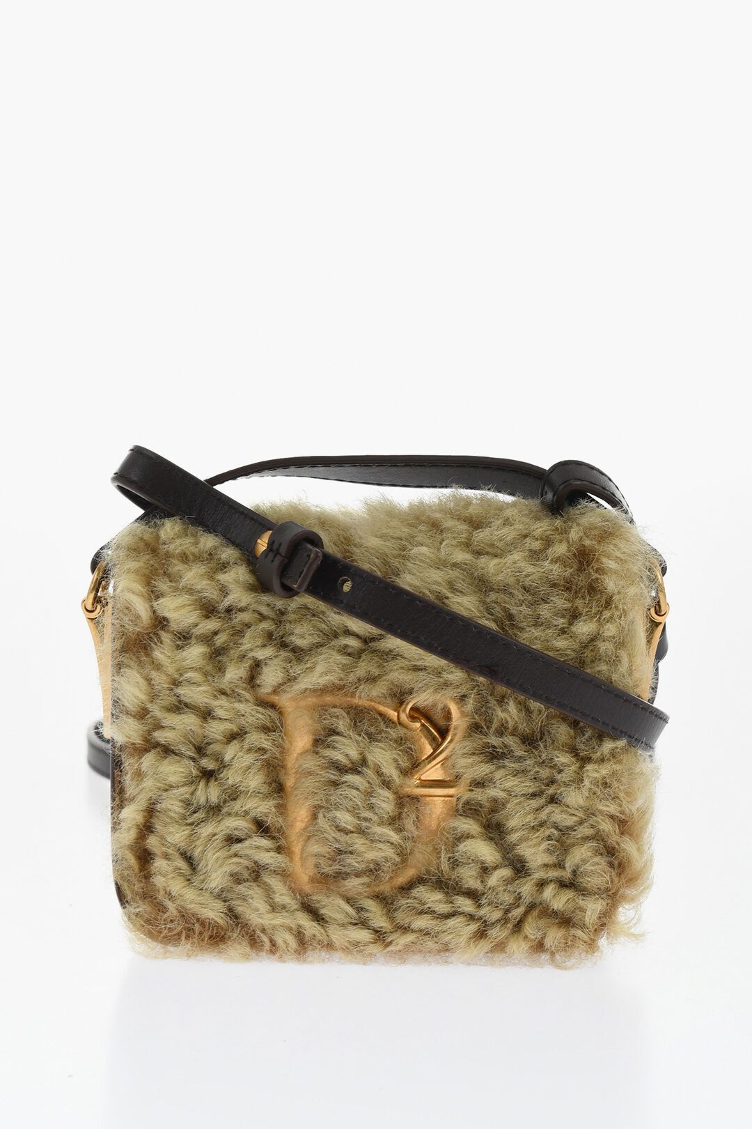 미니 바디 가방 퍼 Mini Cros Body Bag with Fur Detailing 645132
