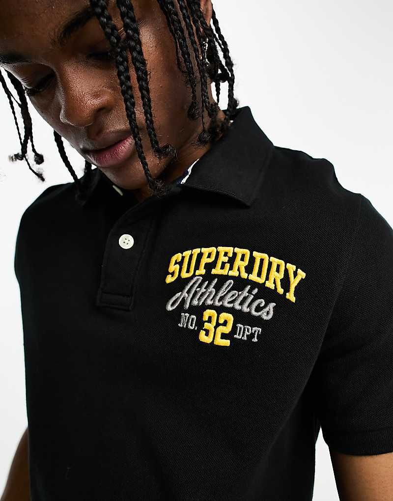 클래식 블랙 Classic Superstate   Polohemd in Schwarz 204920728Schwarz