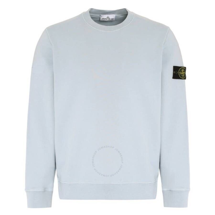 뱃지 크루넥 스웻셔츠 Compass Badge Crewneck Sweatshirt -1563051V0041SKYBLUE