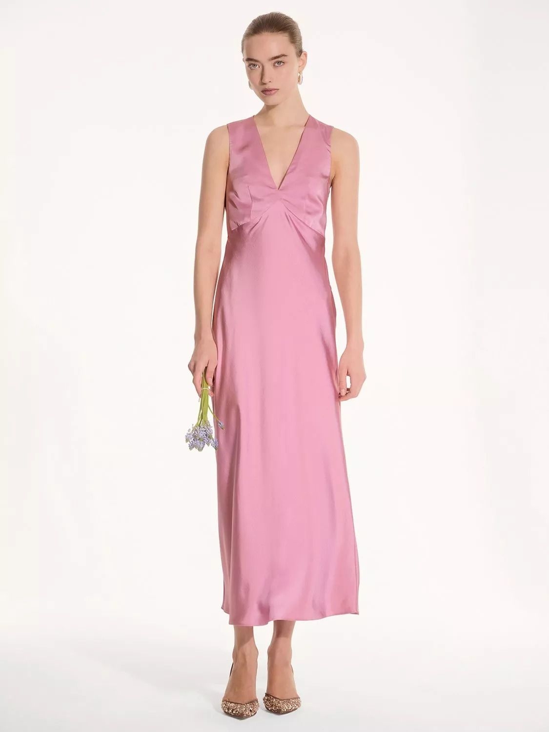 노바 타이 백 드레스 Nova Tie Back Dress 112533203 Pink
