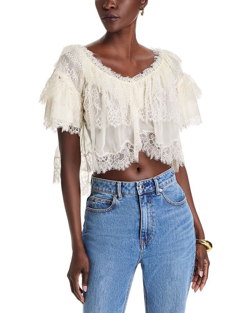 레이스 탑 Vienne Lace Top 5418249