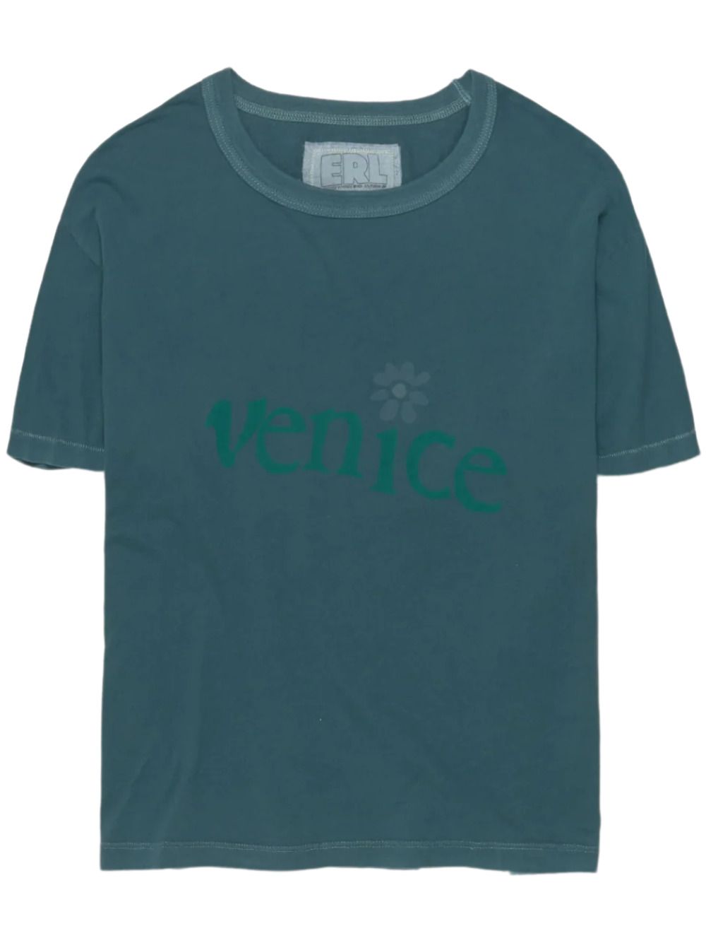 베니스 니트 티셔츠 그린 ERL Venice Knit T-Shirt Jade Green ERL09T001JADEGREEN