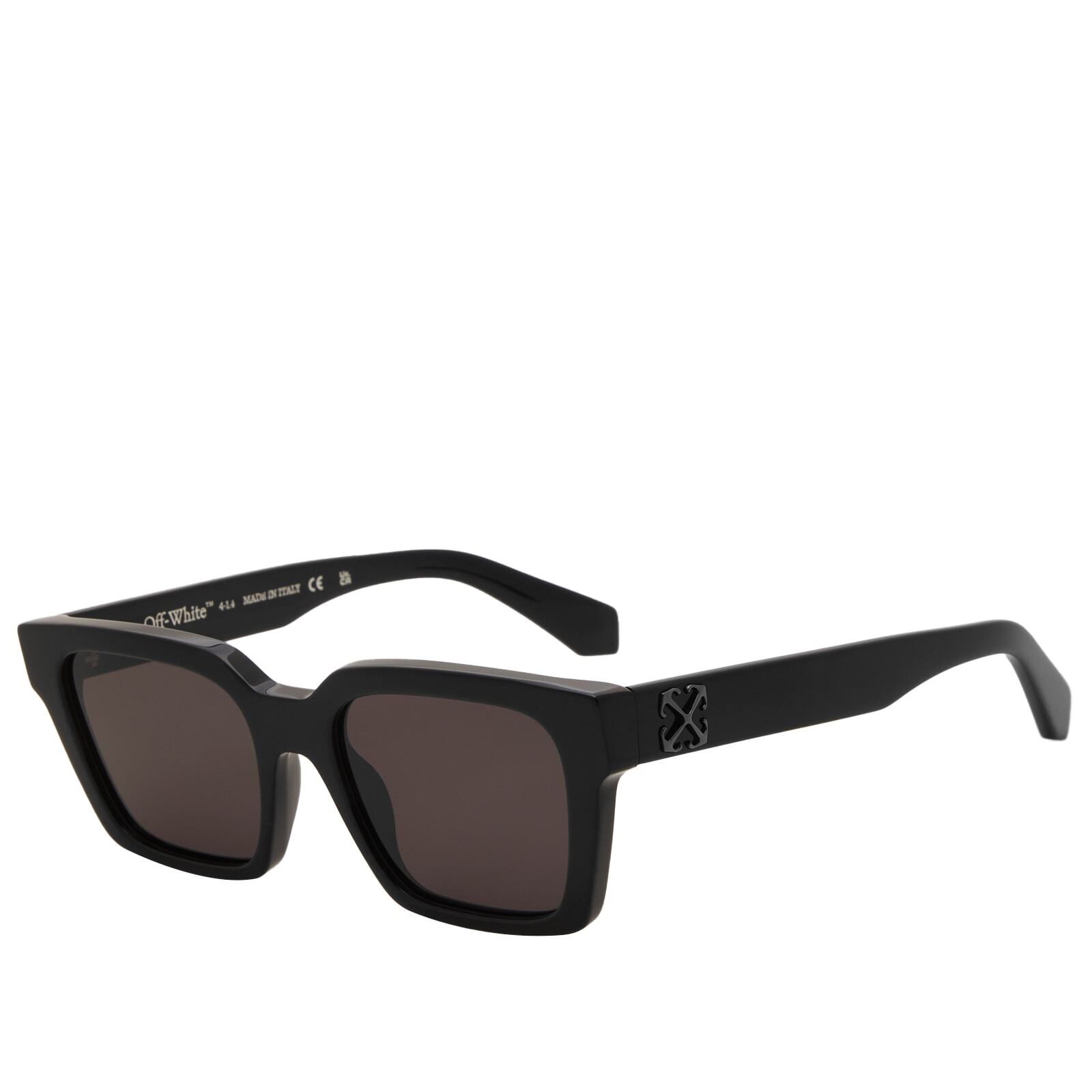 오프화이트 선글라스 Off-White Branson Sunglasses OERI111S24PLA0011007 Black & Dark Grey