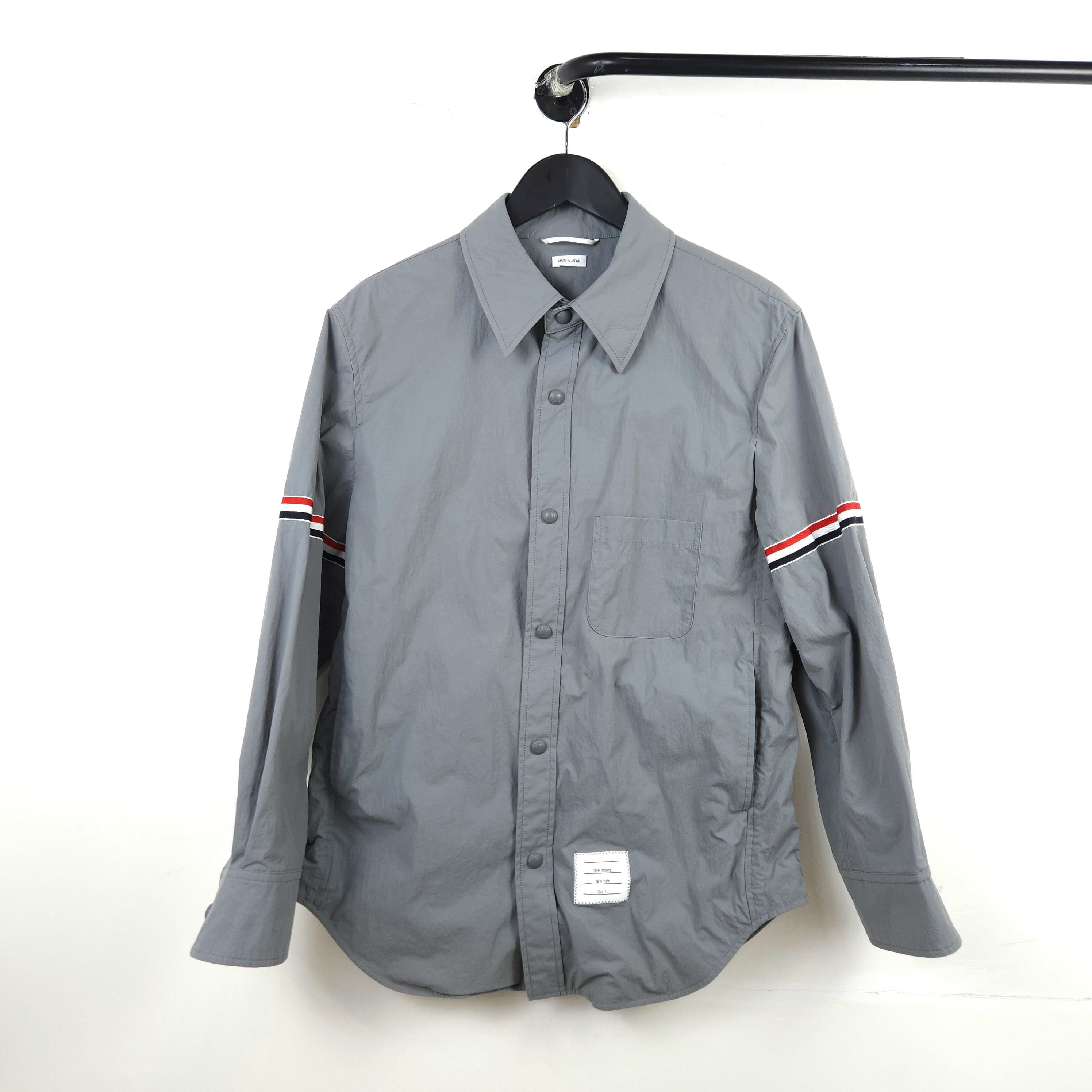 Thom Browne Band Shirt Jacket MJO067A 8506 | eBay