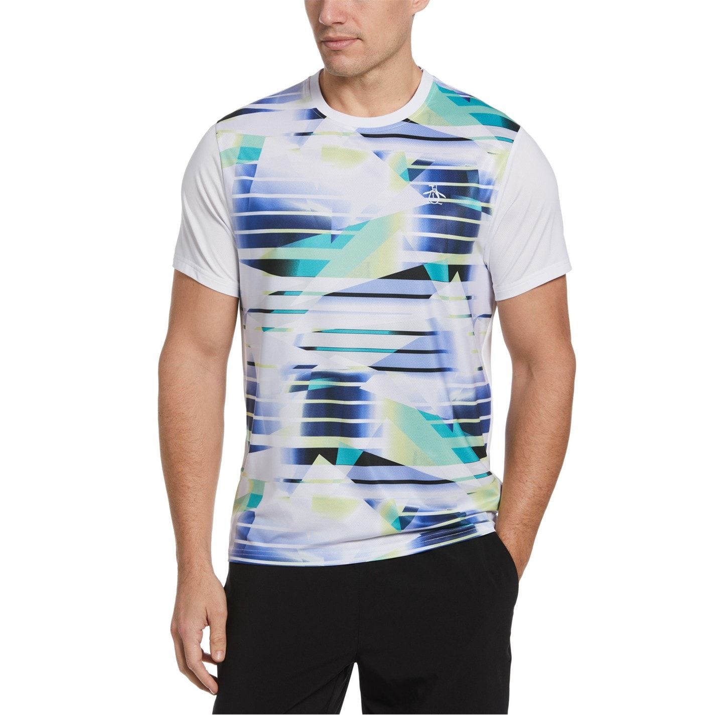 티셔츠 브라이트 화이트 AOP SS Tee Sn99 Bright White 63280901