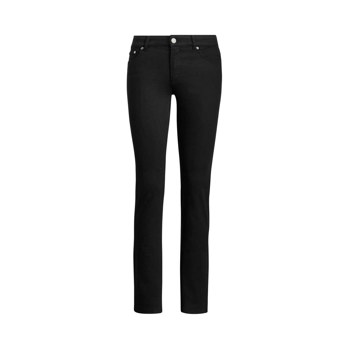 포켓 데님 Midrise 5 Pocket Jeans 647027 Black