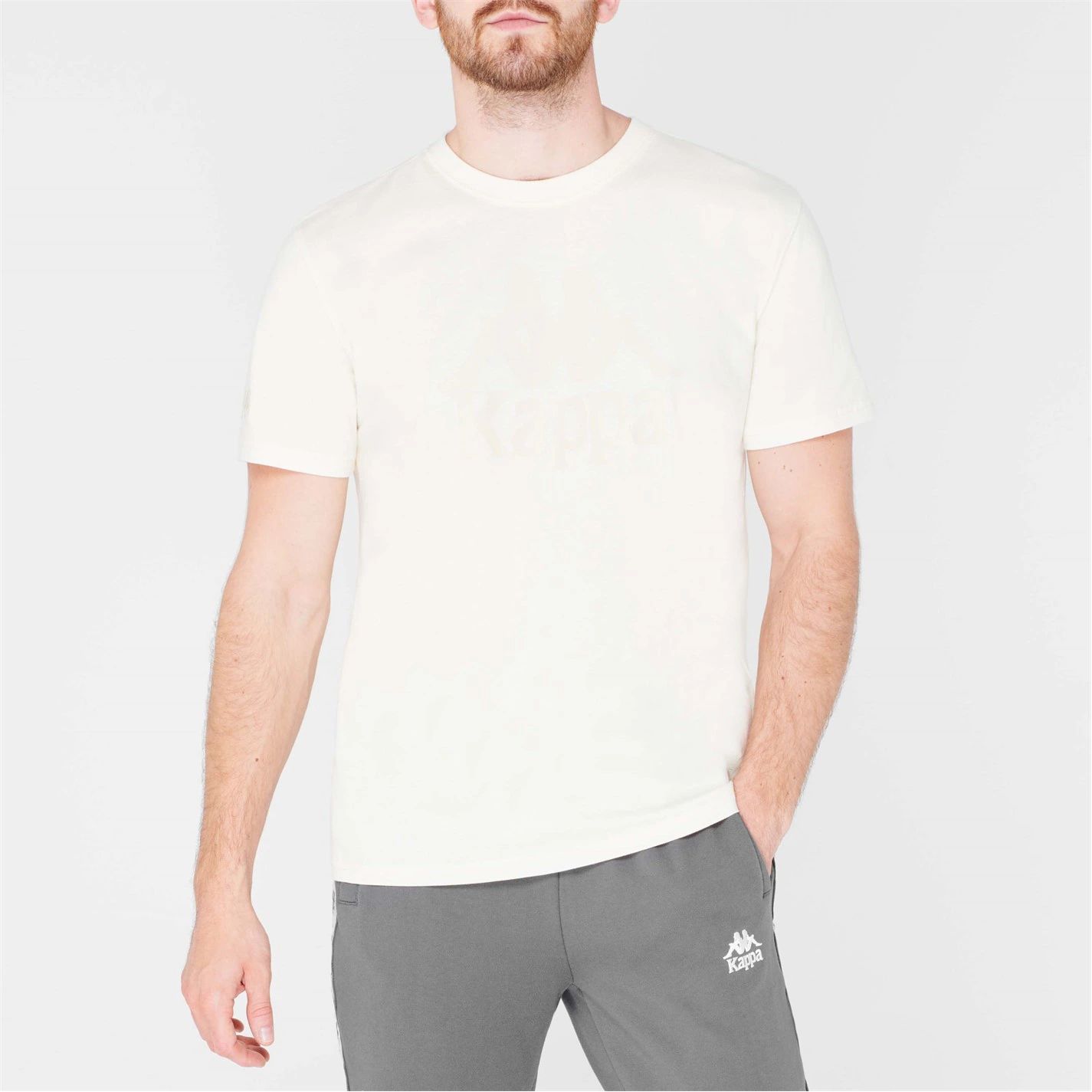 로고 셔츠 남성 화이트 Authentic Logo T Shirt Mens White H15 59765601