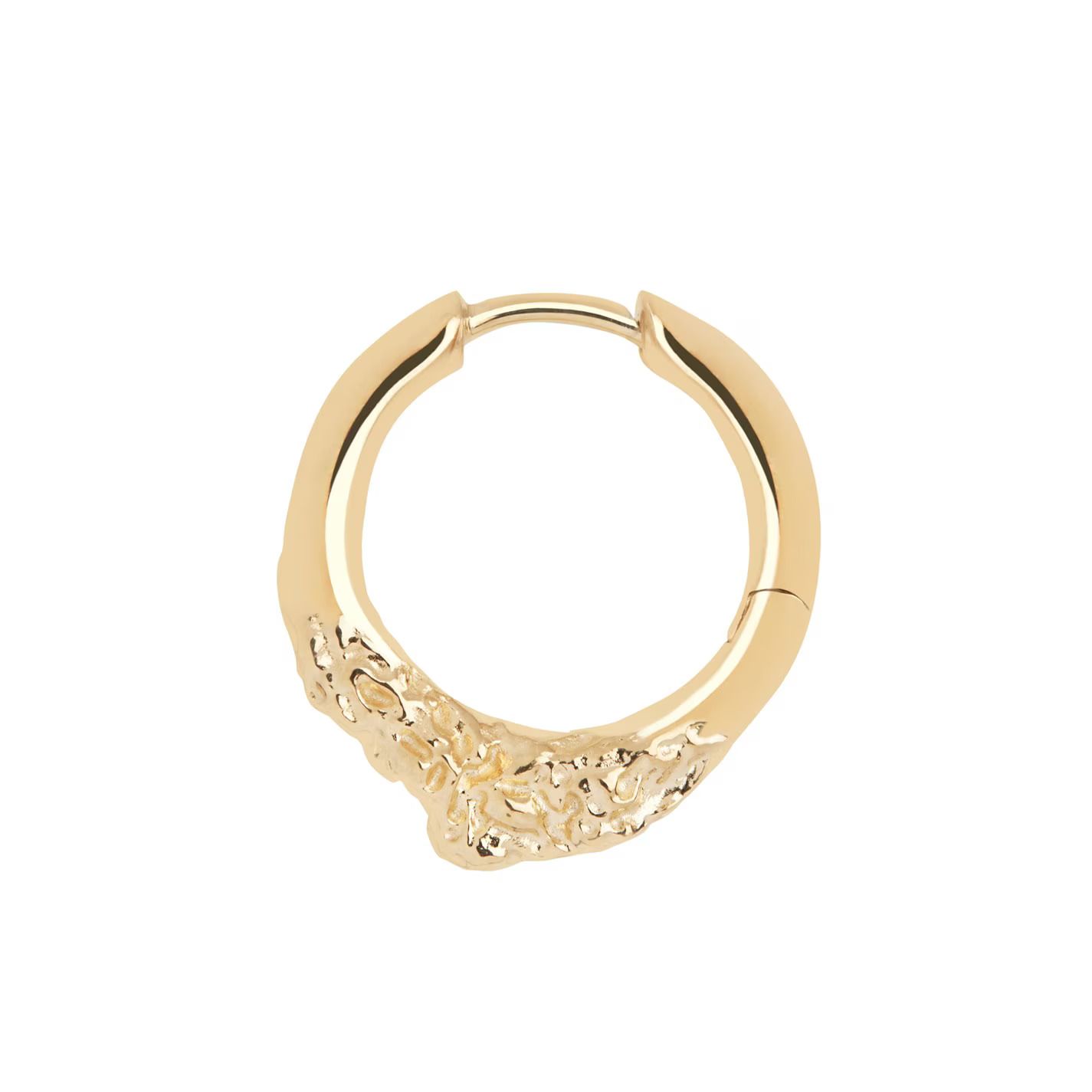 Miro Huggie Earing 722897 Gold Plated