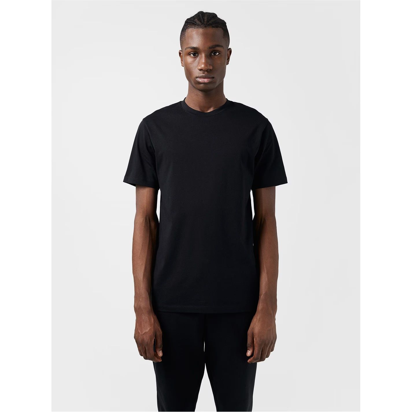 베이직  셔츠 블랙 Sid Basic T Shirt Black 9999 59492603