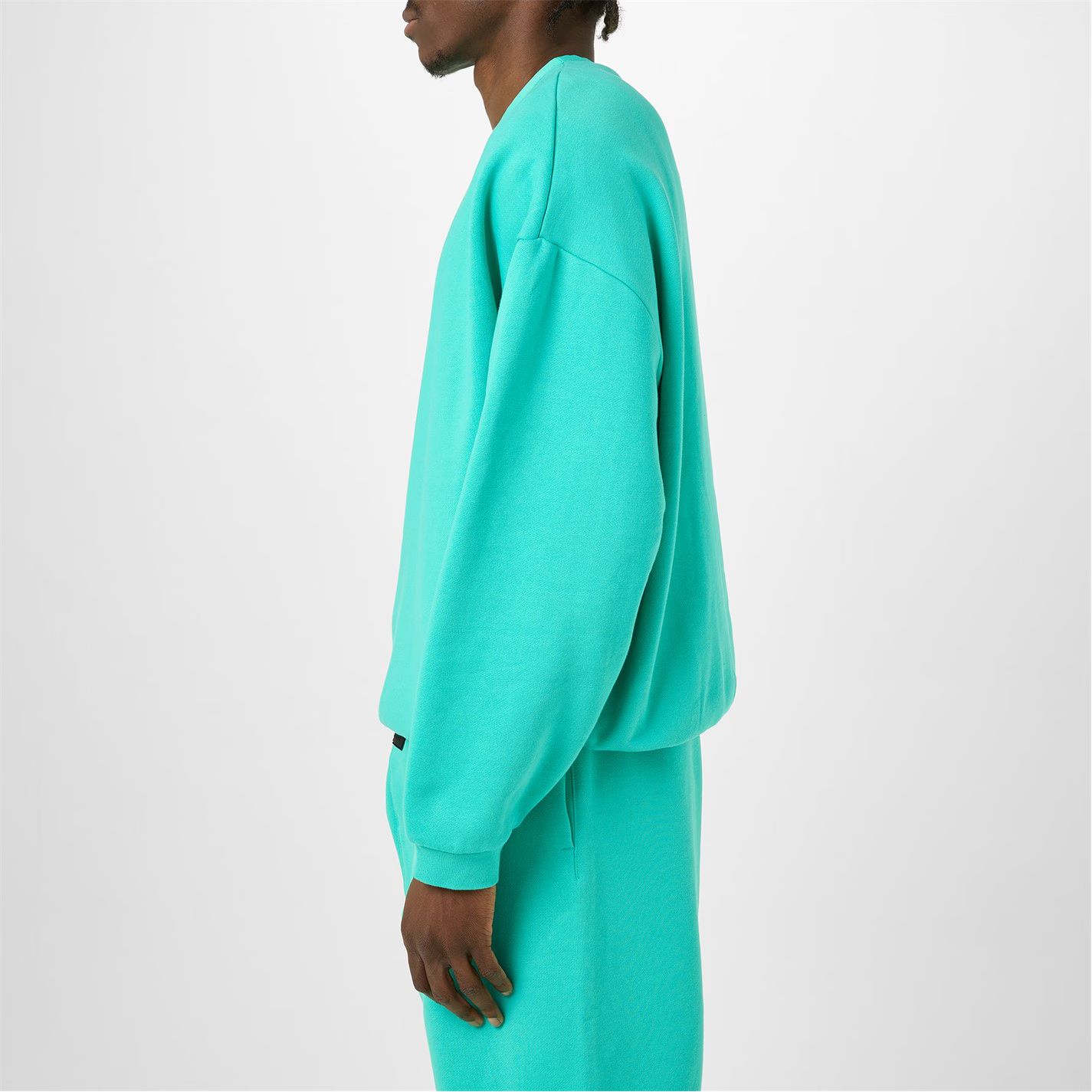 로고 크루넥 스웨터 민트 Logo Crew Sweater Mint Leaf 52721415