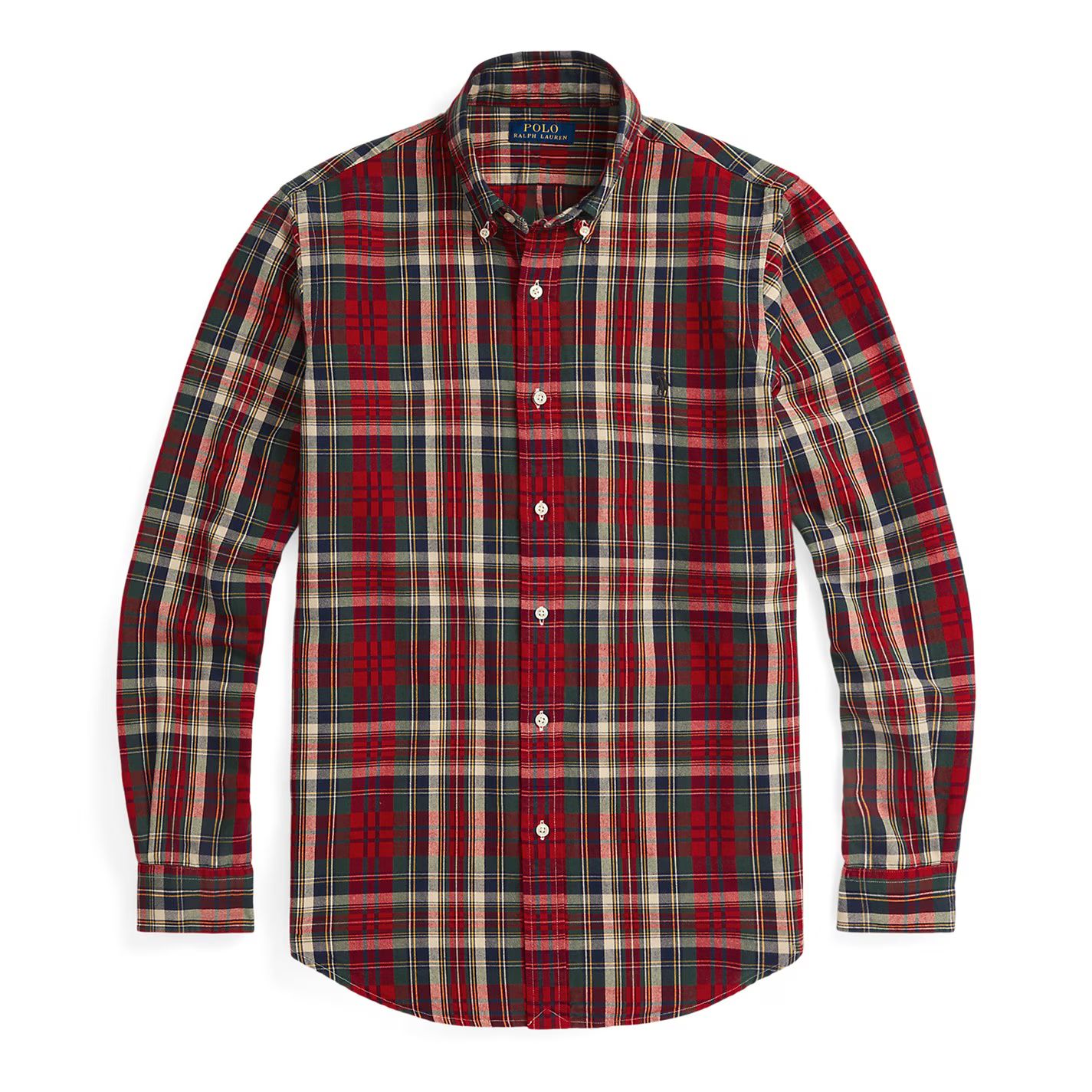 옥스포드 체크 셔츠 Oxford Check Shirt Red/Green 55293308