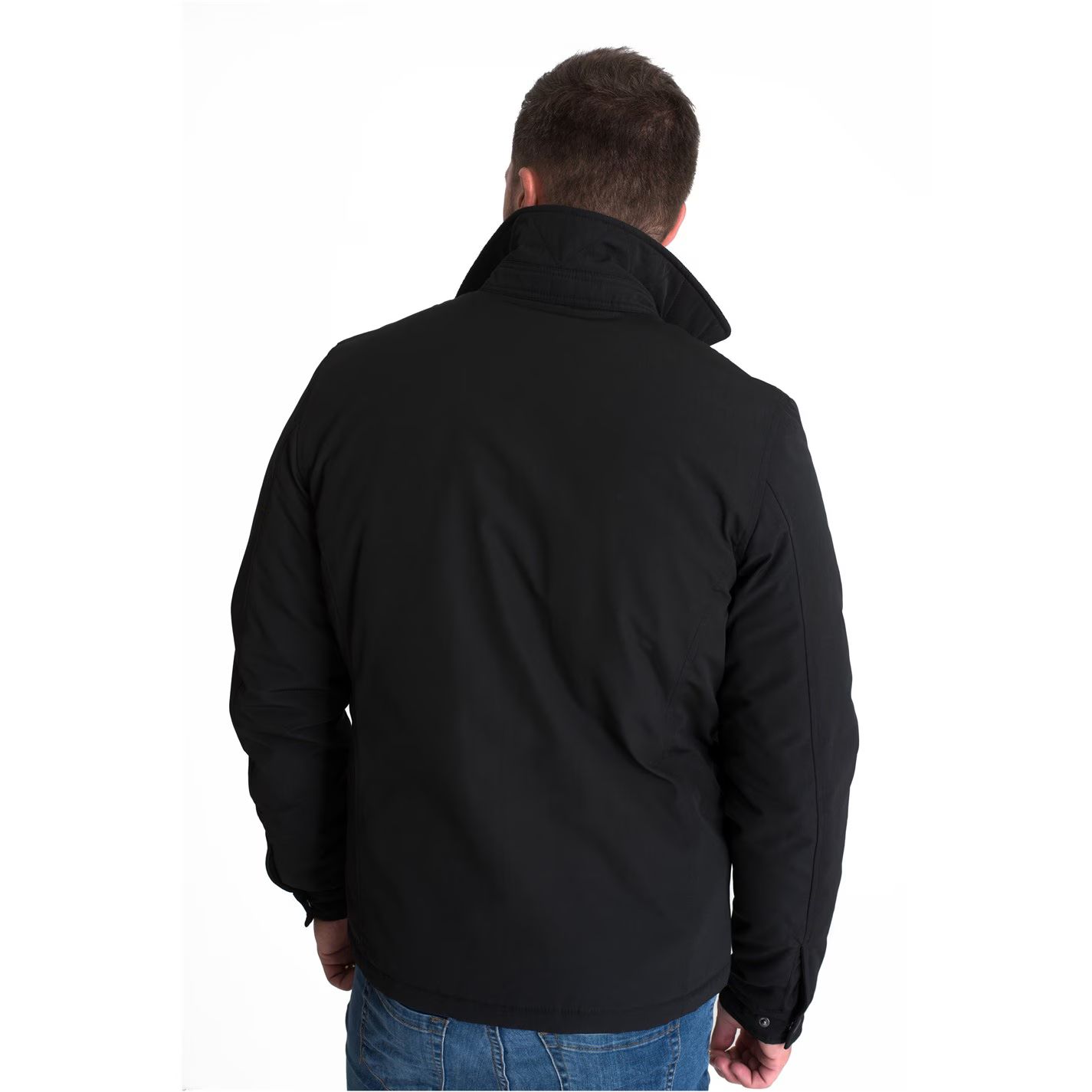 하이 넥 자켓 남성 블랙 Lloyd High Neck Jacket Mens Black 33421703