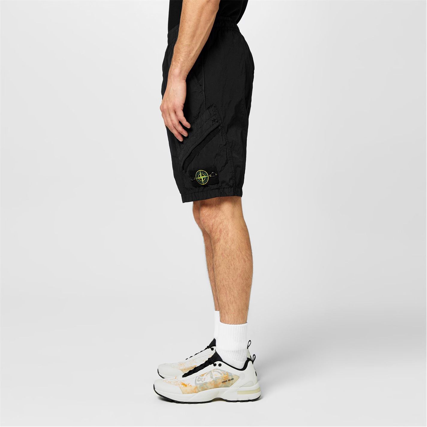 나일론 메탈 바지 Nylon Metal Shorts 315691 Nero V0029
