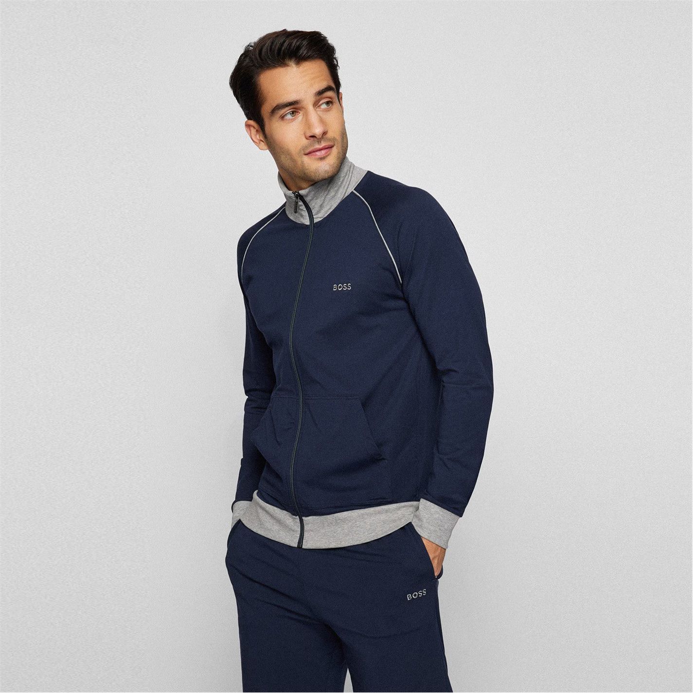 믹스 집업 자켓 네이비 Mix and Match Zip Jacket Navy 403 55022825