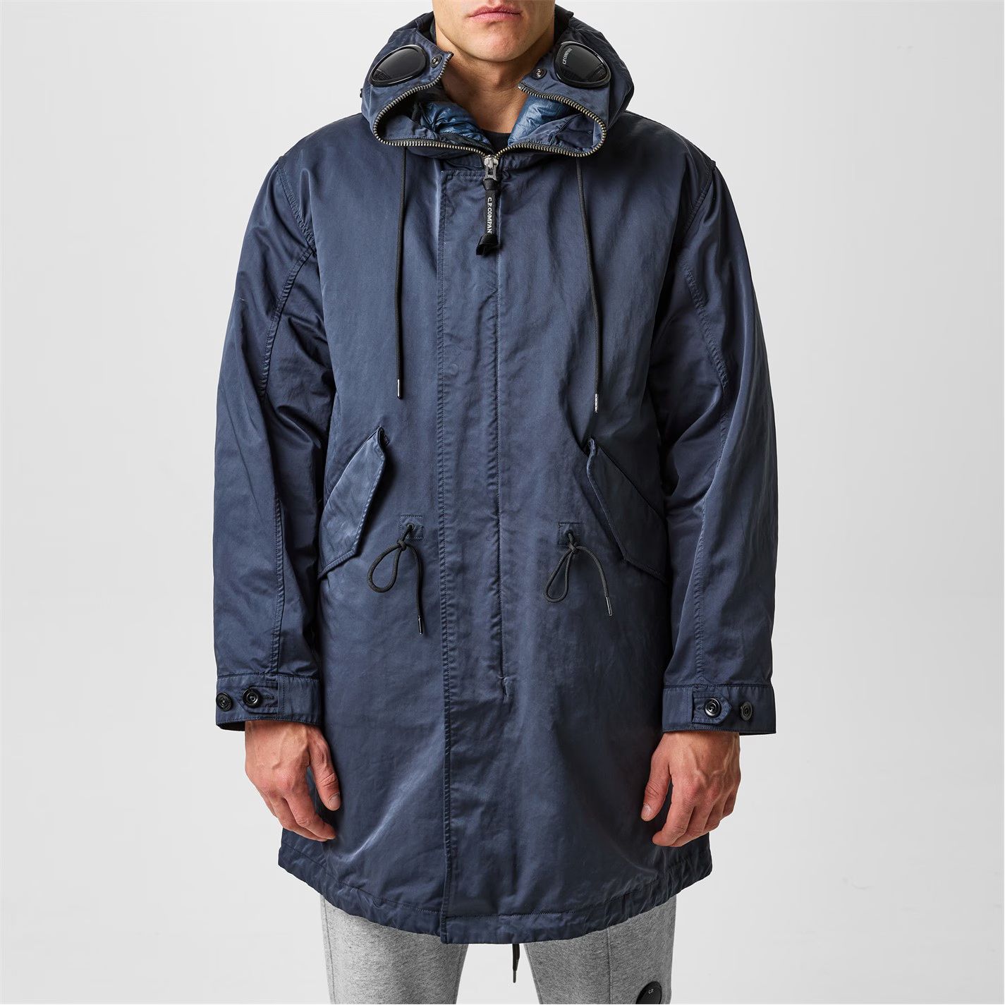 마이크로 익스플로러 자켓 블랙 C.P. Company Micro Kei Explorer Jacket Black Sand 995 61323003