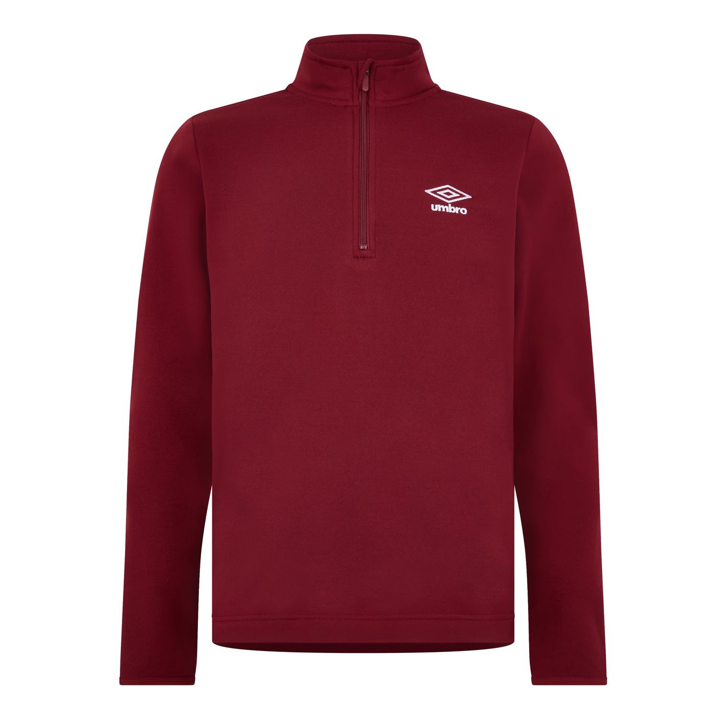 집업 탑 레드 Half Zip Top Adults Biking Red 57381508