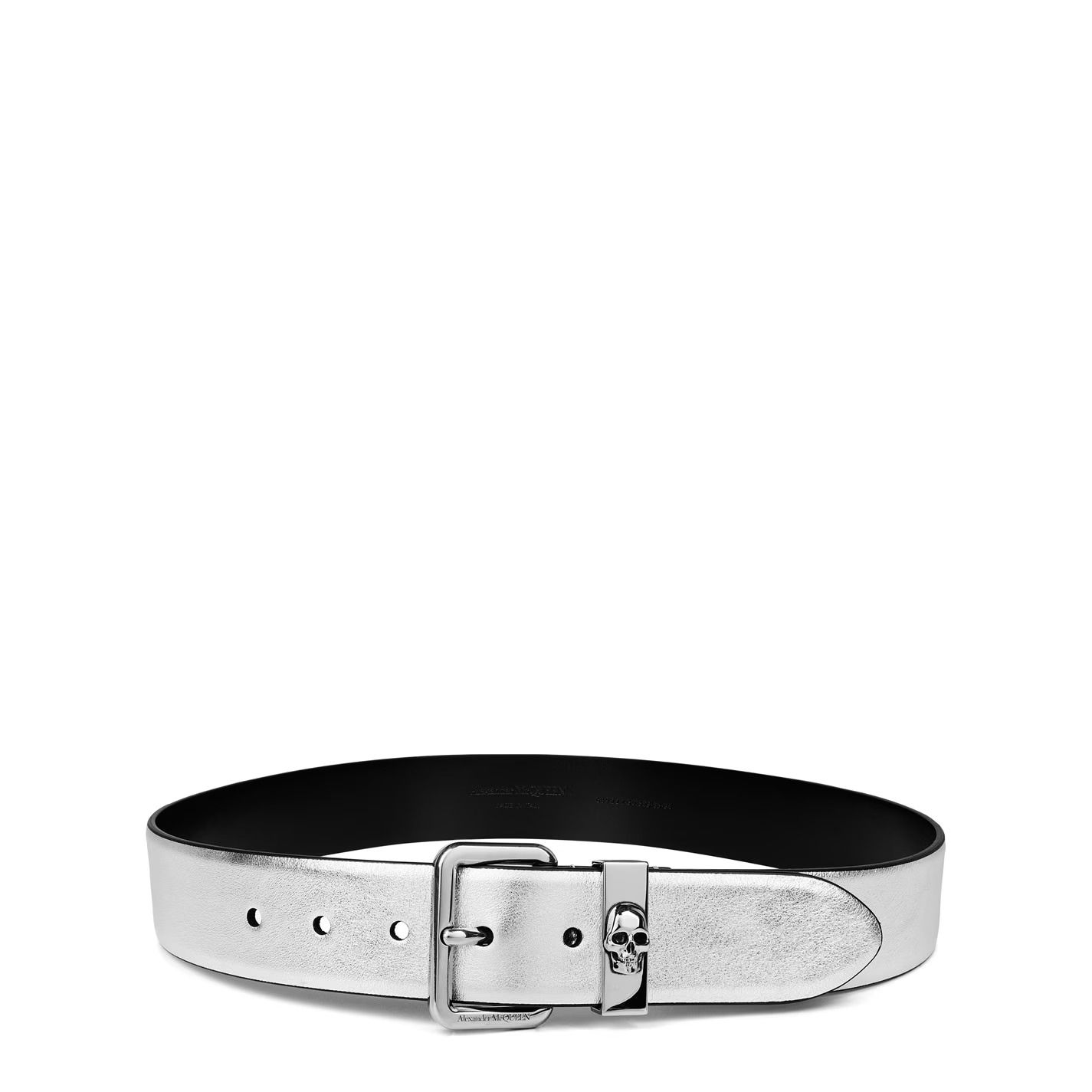 루프 벨트 Skull Loop Belt 849464 Silver