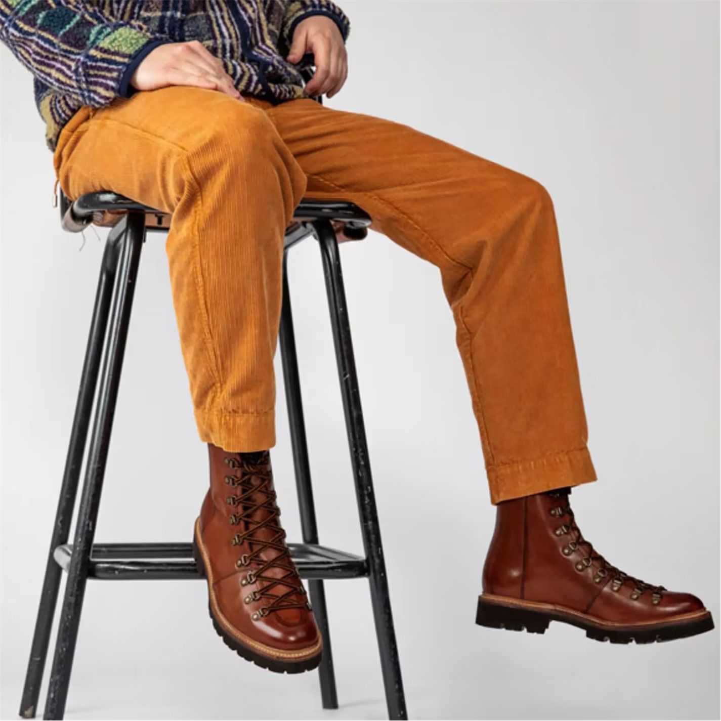 부츠 Brady Boot 118036 Tan Handpainted