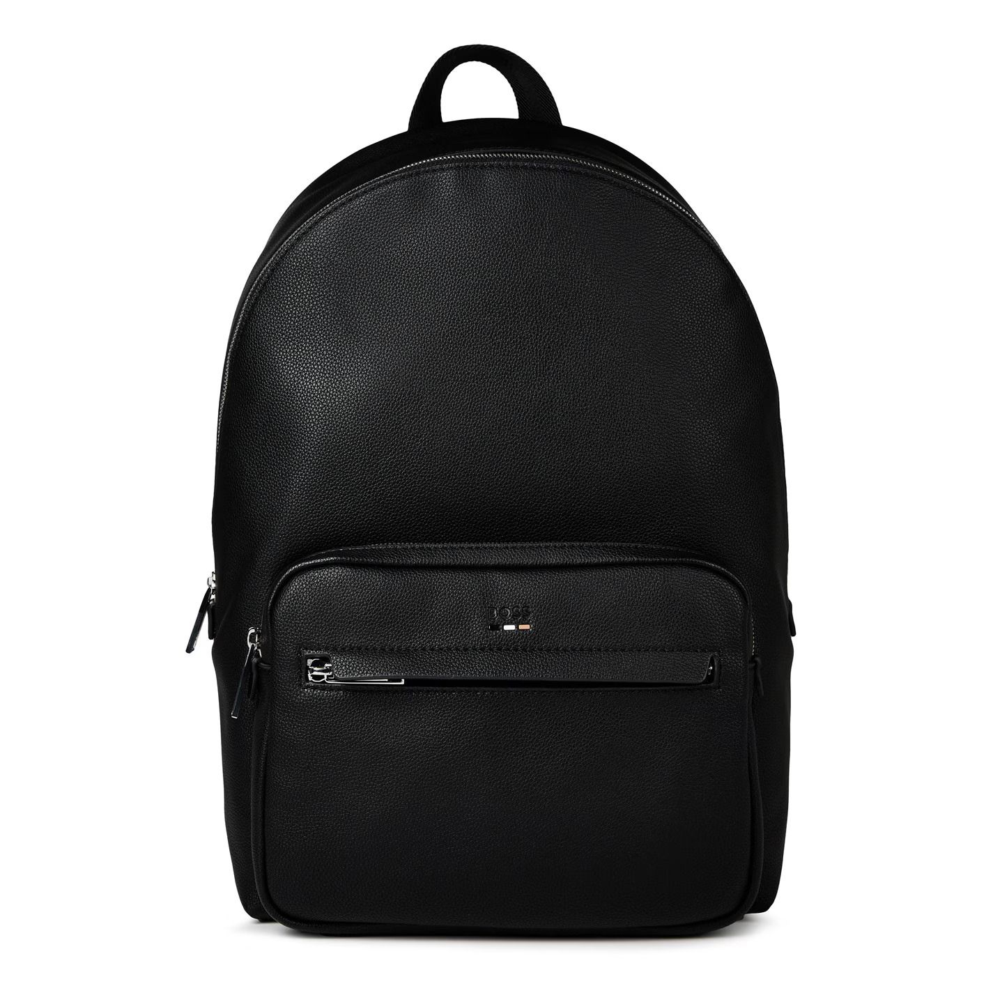 포우 가죽 백팩 Ray Faux Leather Backpack 725180 Black 001