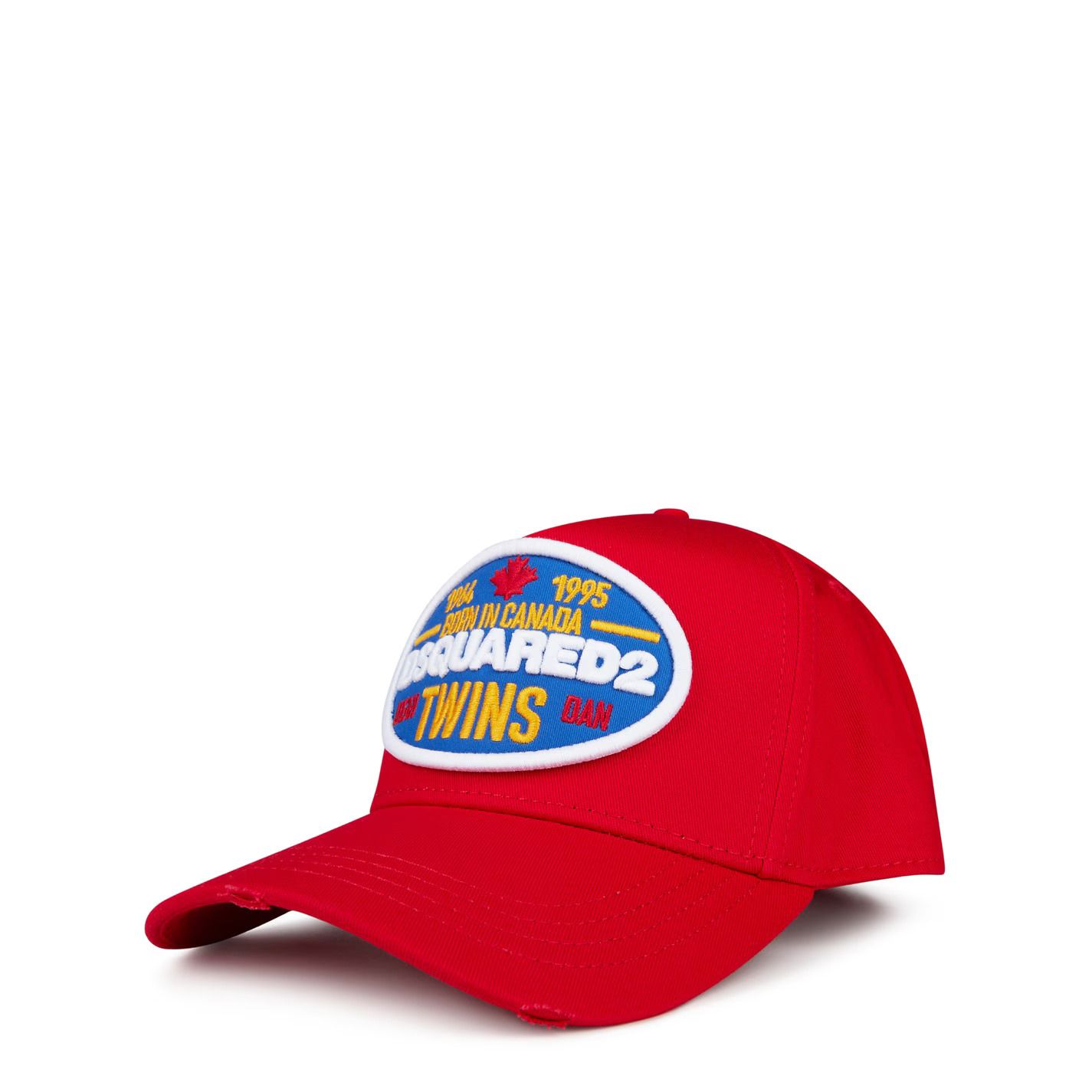 로고 야구 모자 Logo Applique Baseball Cap 415927 Red/Blue
