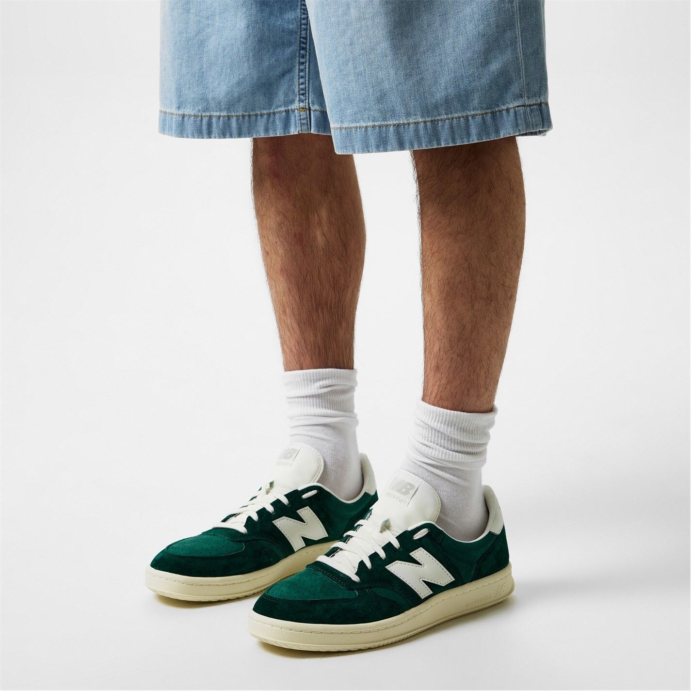 뉴 스니커즈 New Balance T500 Trainers 106046 Green