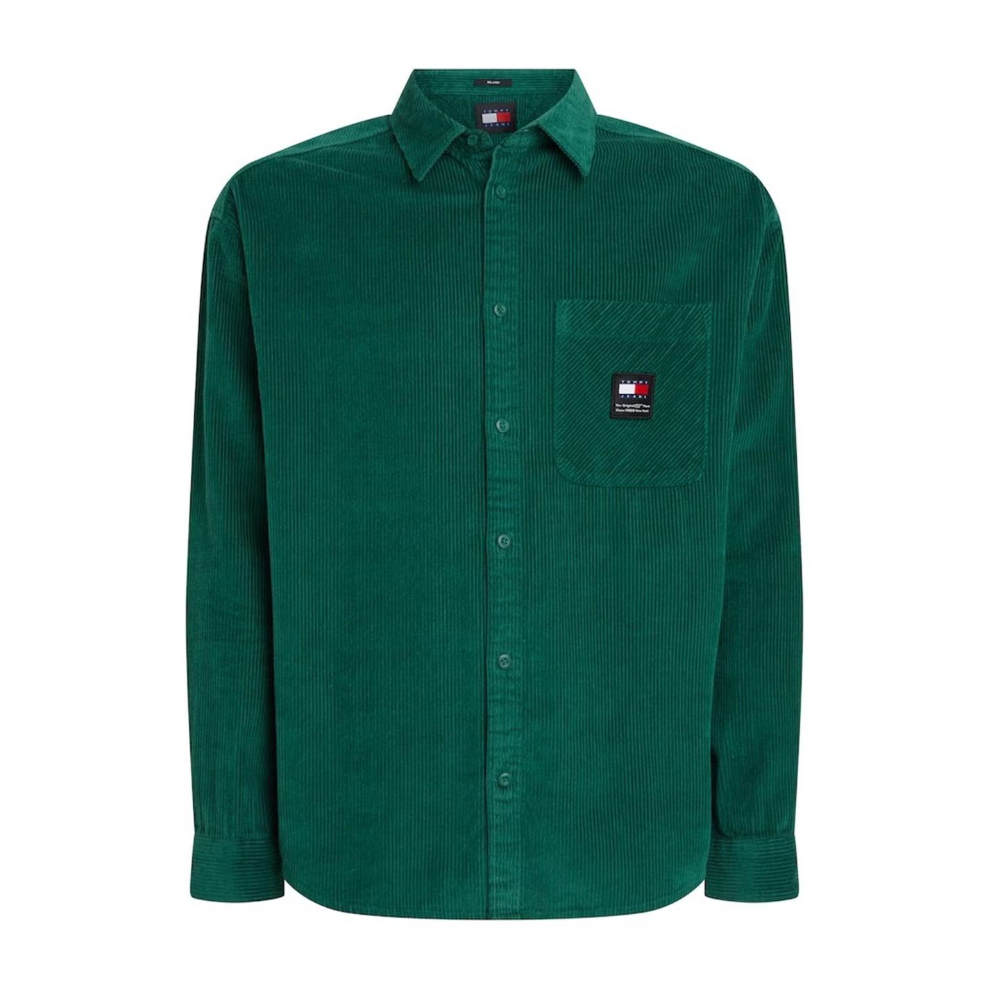 코듀로이 셔츠 코트 그린 TJM RLX CHNKY CORDUROY SHIRT EXT Court Green L4L 62823915
