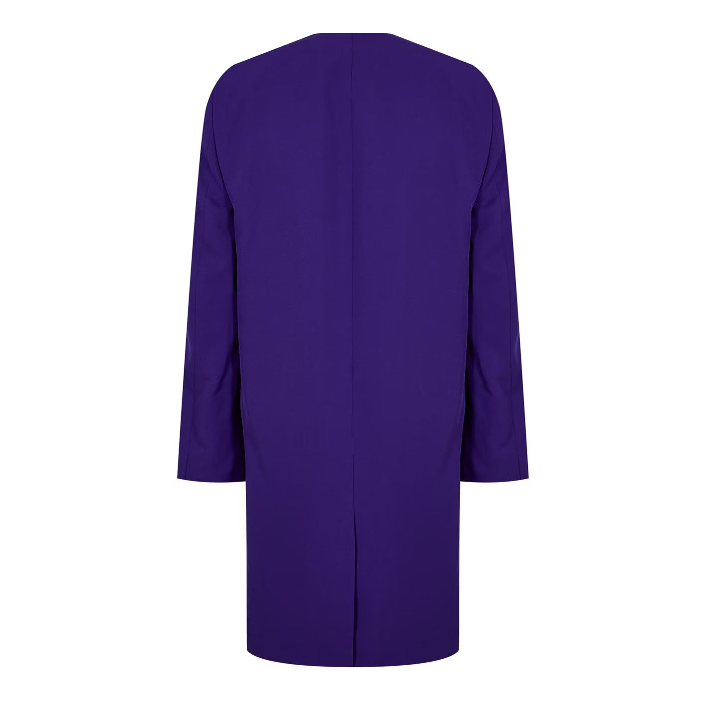 퍼플 Single Breasted Overcoat Purple 32181024