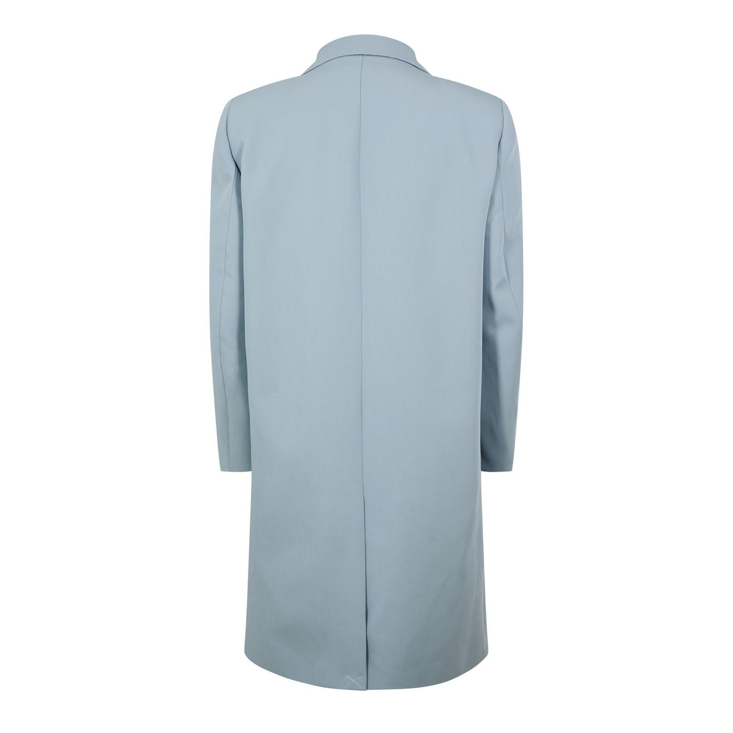 자수 더블 울 집업 코트 아이스 Embroidered Double Wool Skate Zip Coat Ice 32180899
