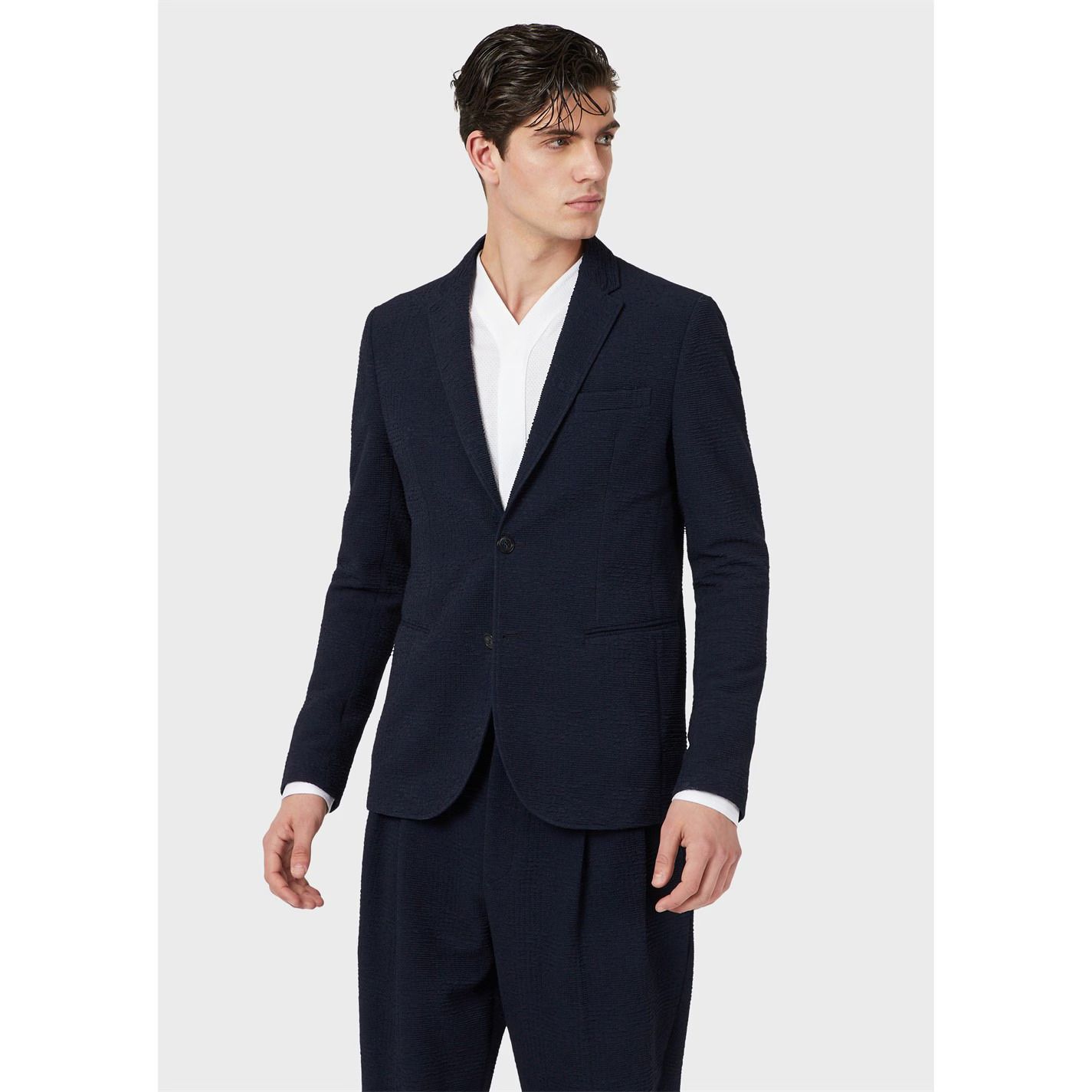 엠페리오 Emporio 2 butto blaz Sn99 614753 Navy Blue