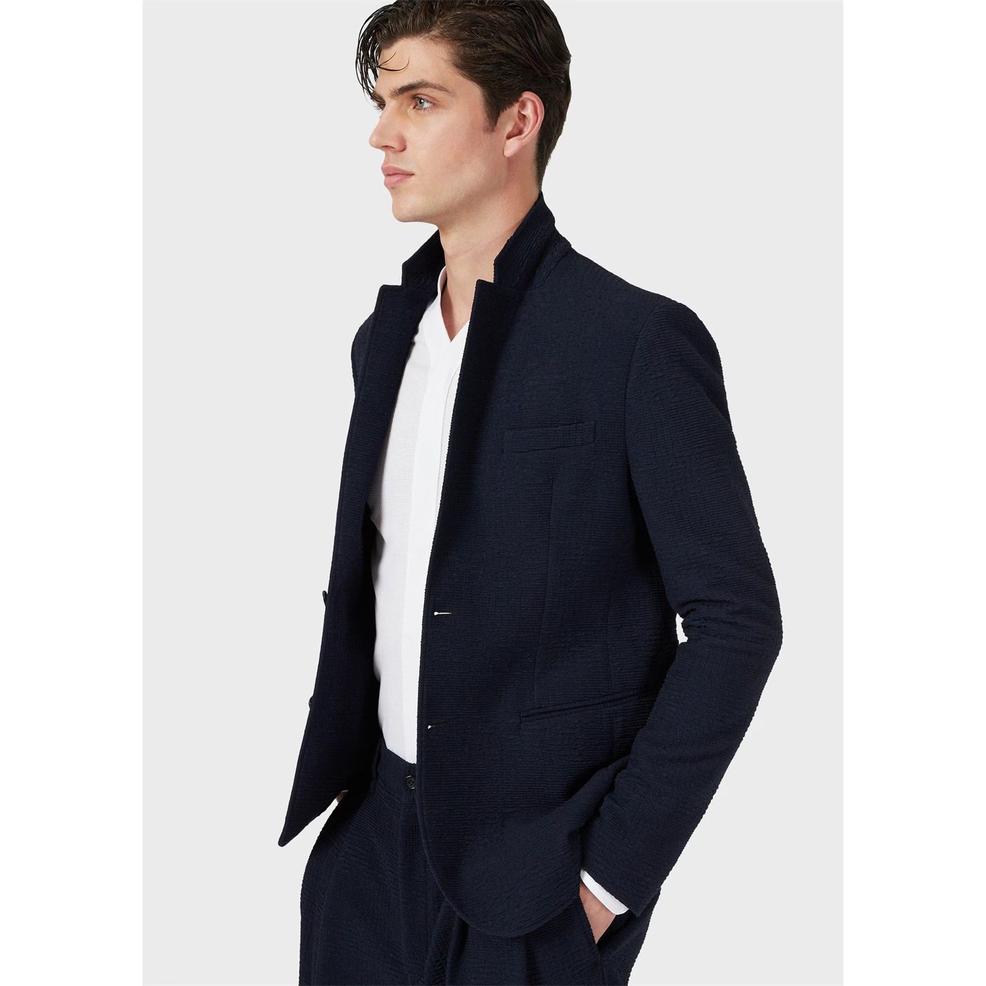 엠페리오 Emporio 2 butto blaz Sn99 614753 Navy Blue