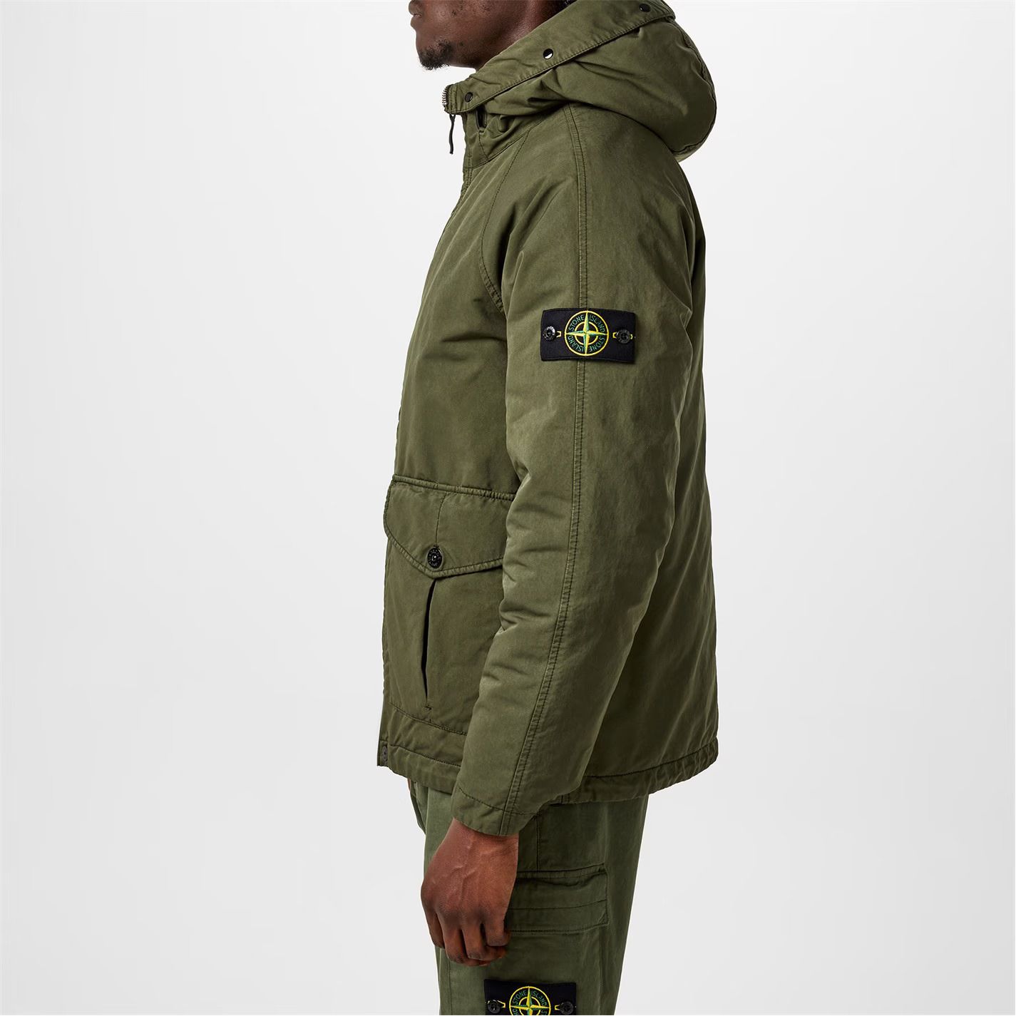캔버스 다운 패딩 자켓 David-Tc Canvas Down Jacket 613331 Muschio V0059