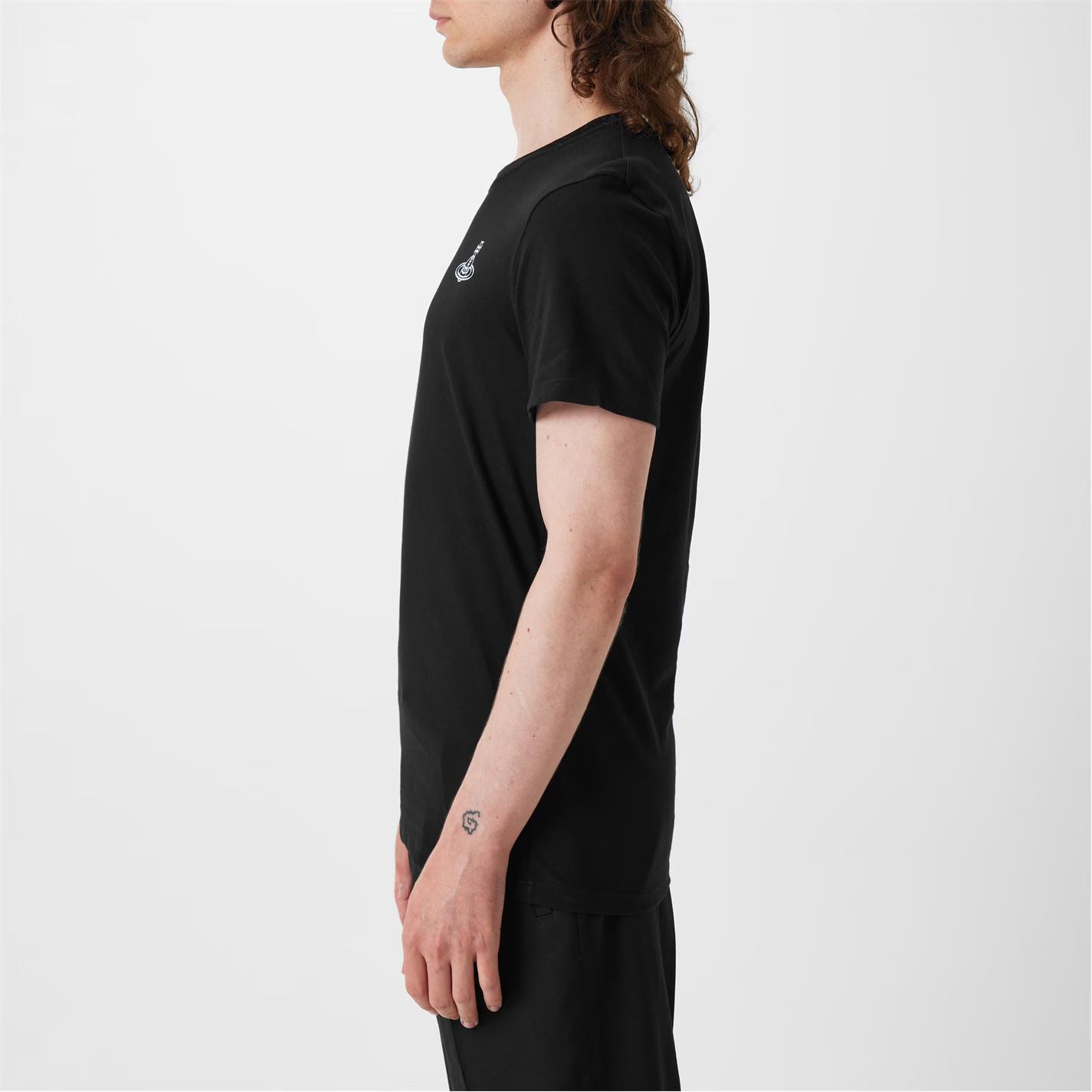 로고 티셔츠 Squiggle Logo T-Shirt 593168 Black