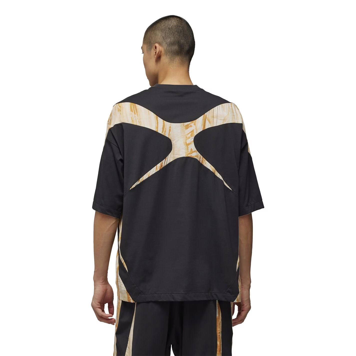 다이 티셔츠 Rust Dye T-Shirt 582162 Black/Mucoca