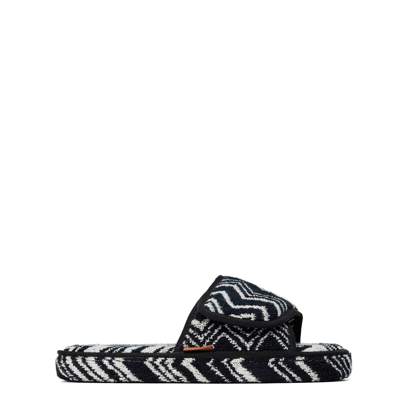 Keith Slippers 101109 Nero/Bianco