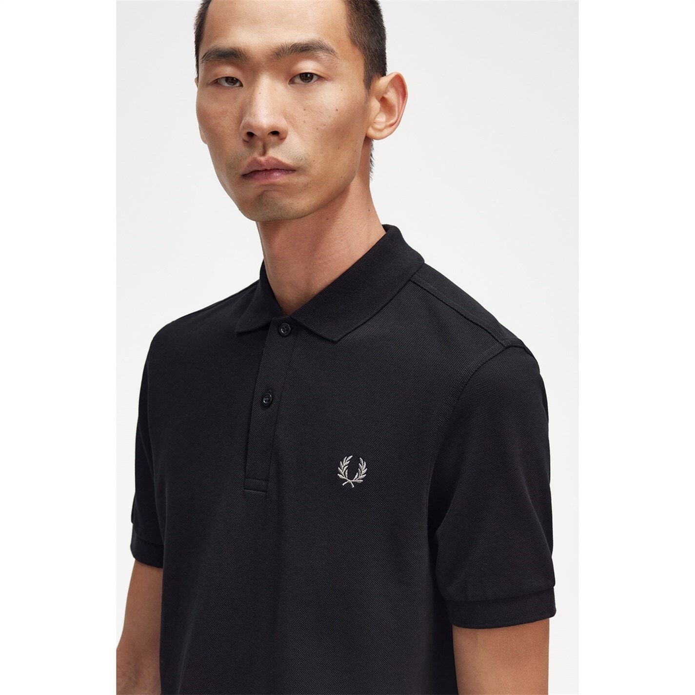 프레드페리(Fred Perry) | 플레인 폴로 셔츠 Plain Polo Shirt 543022 Black/Chrome906 | 트렌비