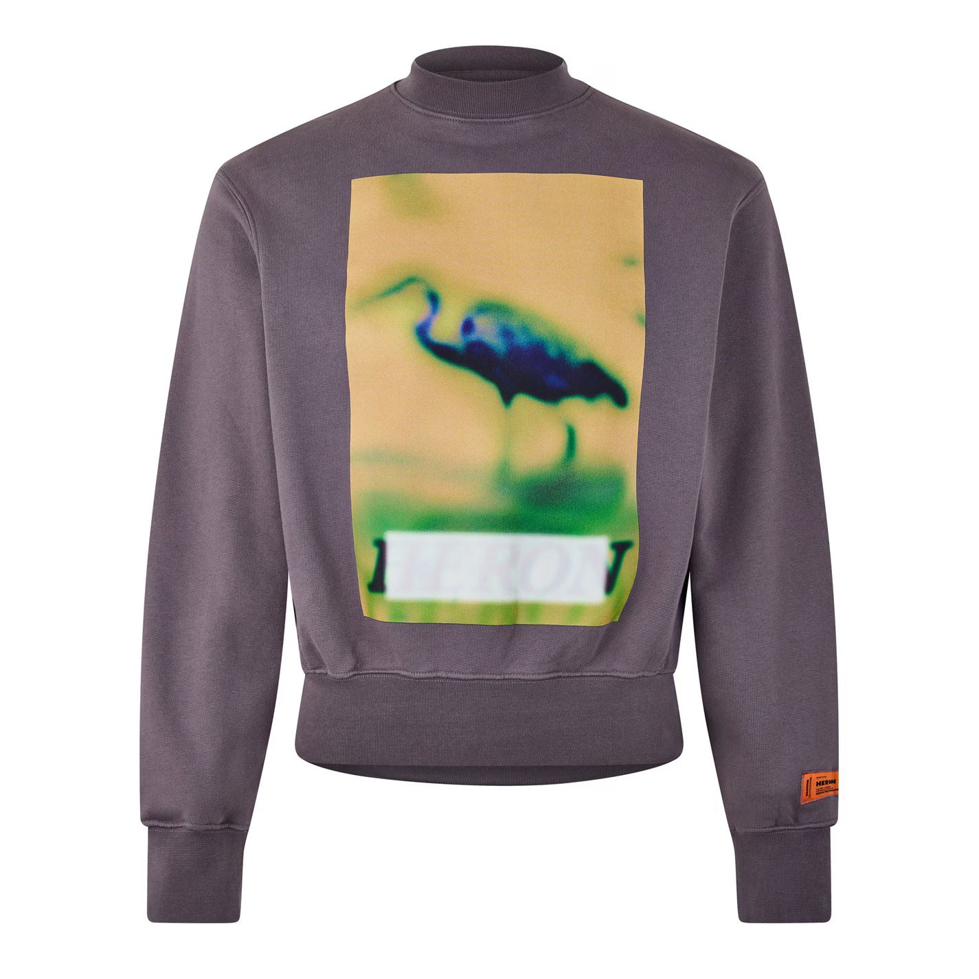 크루넥 스웻셔츠 Censored Crew Sweatshirt 522090 Grey/Yellow