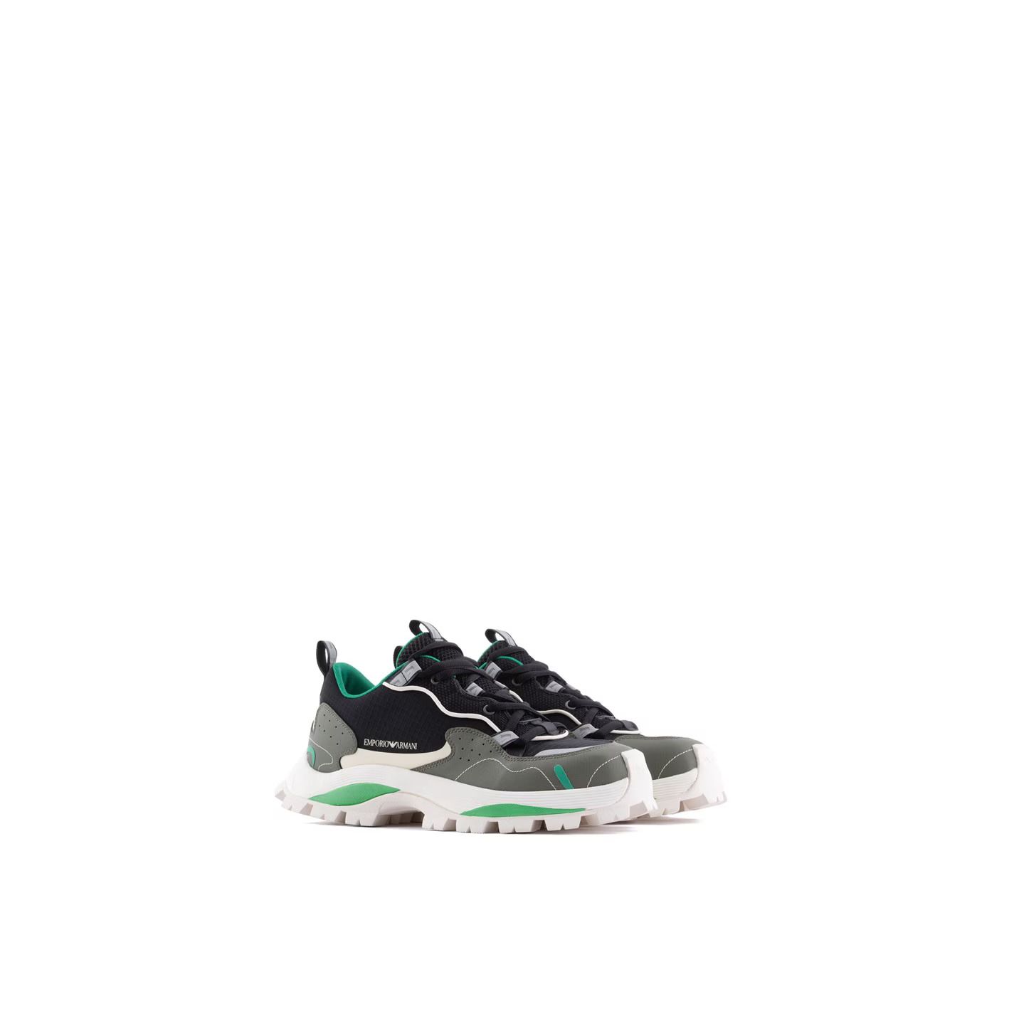 립스탑 소재 스니커즈 Ripstop Trainers 112329 Sage+Black+