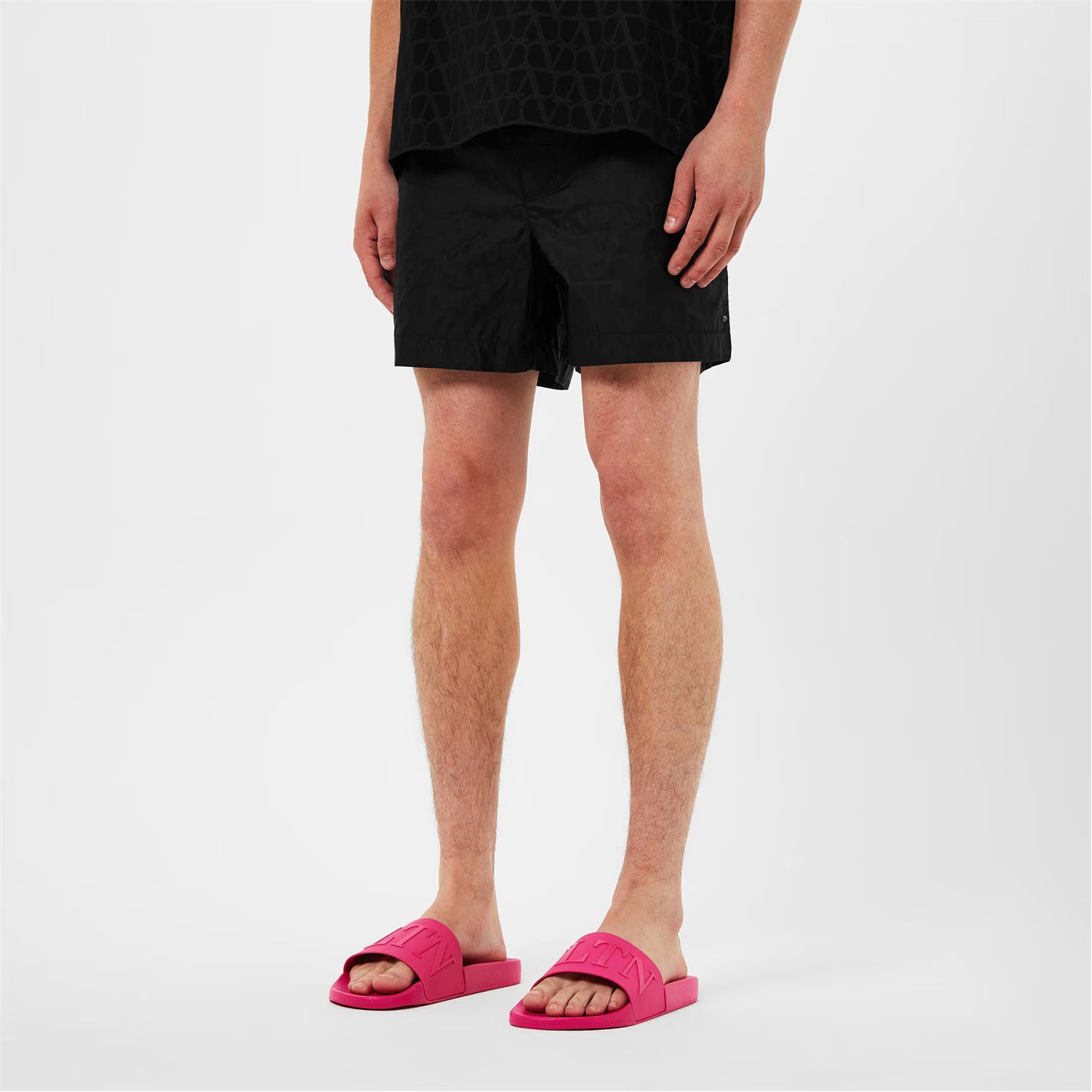 vltn 슬리퍼 Vltn Sliders 222417 Pink UWT