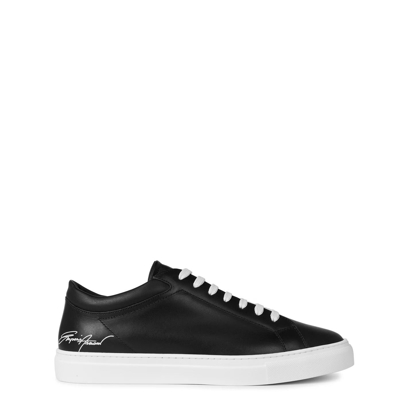 가죽 스니커즈 Leather Trainers 105316 Black