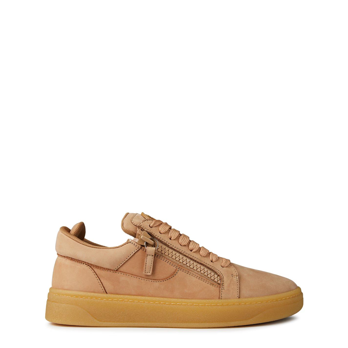 스웨이드 솔 스니커즈 Suede Gum Sole Trainers 115557 Beige Suede