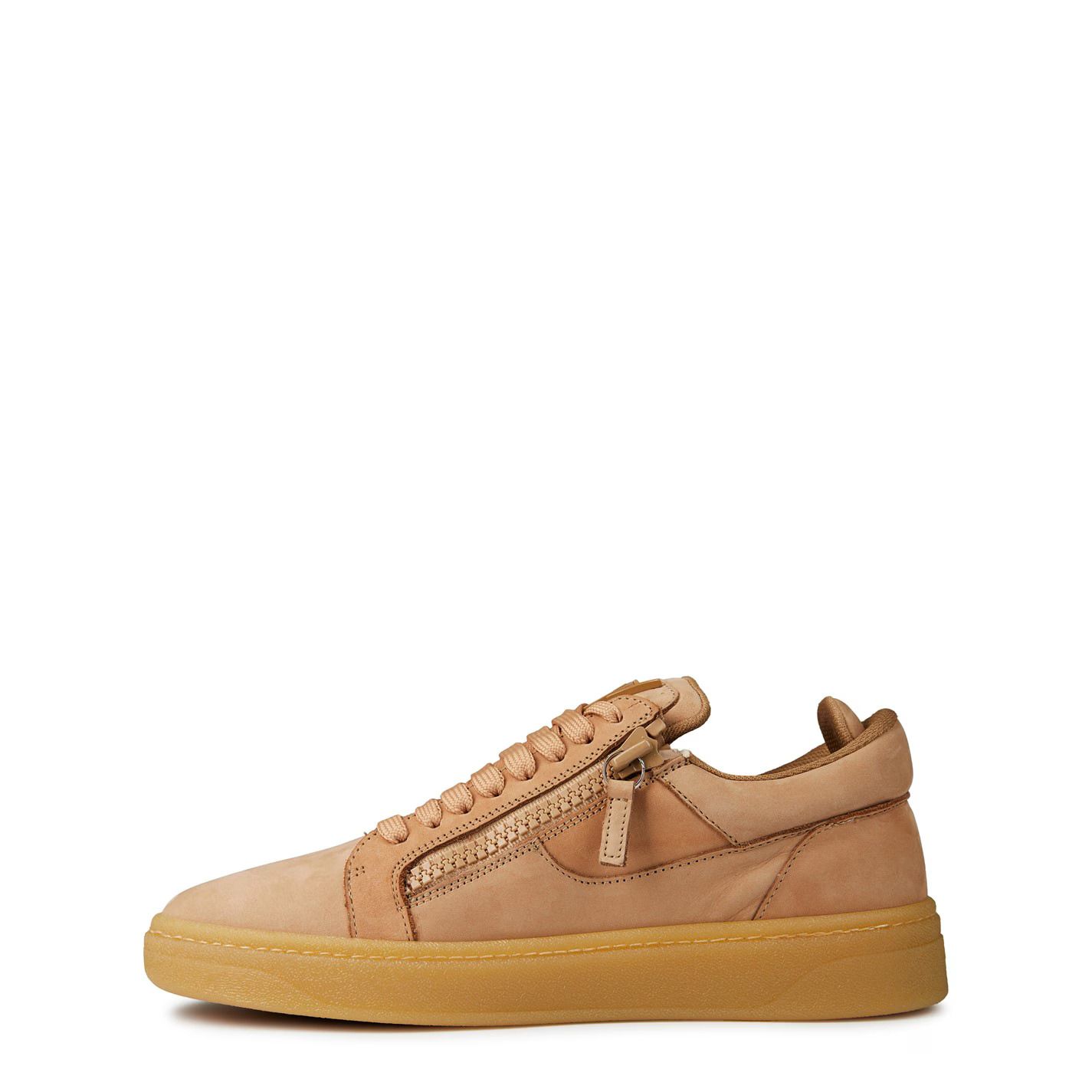 스웨이드 솔 스니커즈 Suede Gum Sole Trainers 115557 Beige Suede