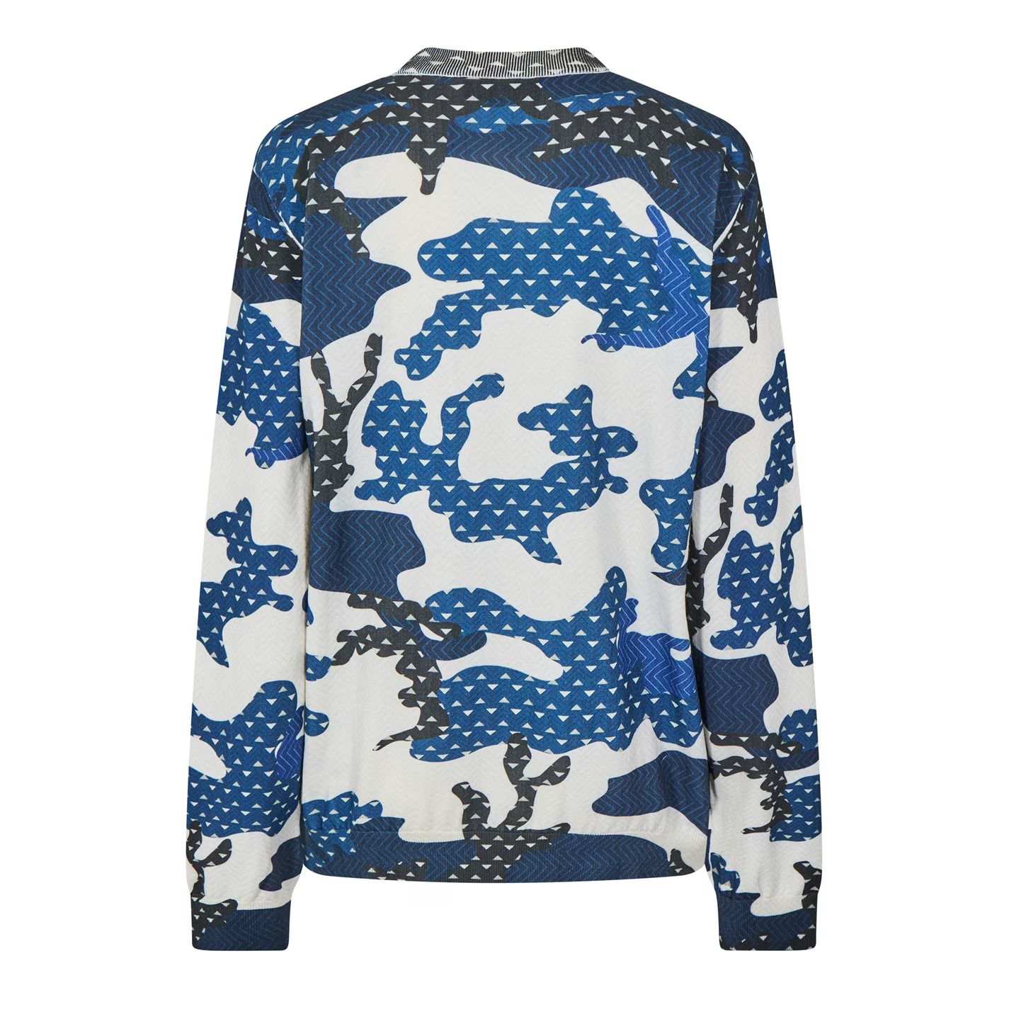 스웨터 Camo Sweater 522551 Camouflage Blu