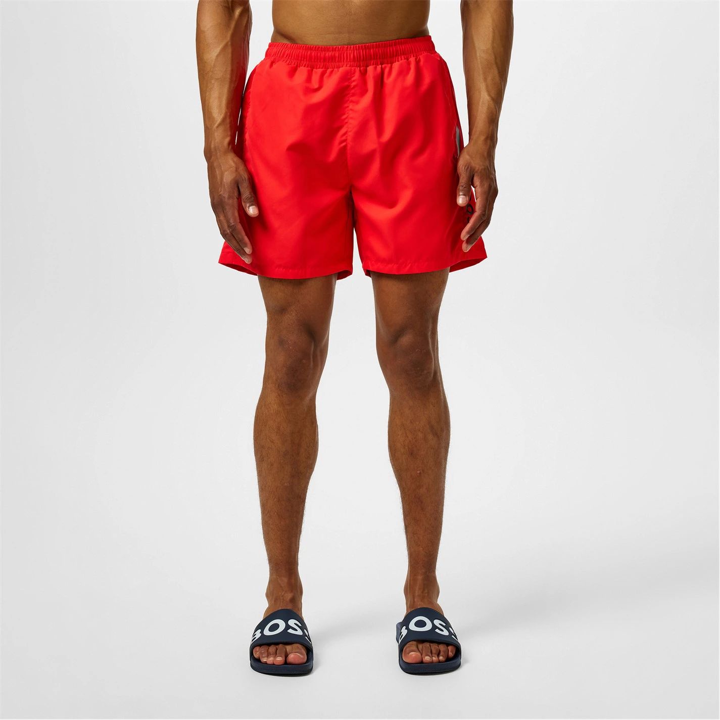 돌핀 스윔 바지 남성 브라이트 레드 Dolphin Swim Shorts Mens Bright Red 627 35518908