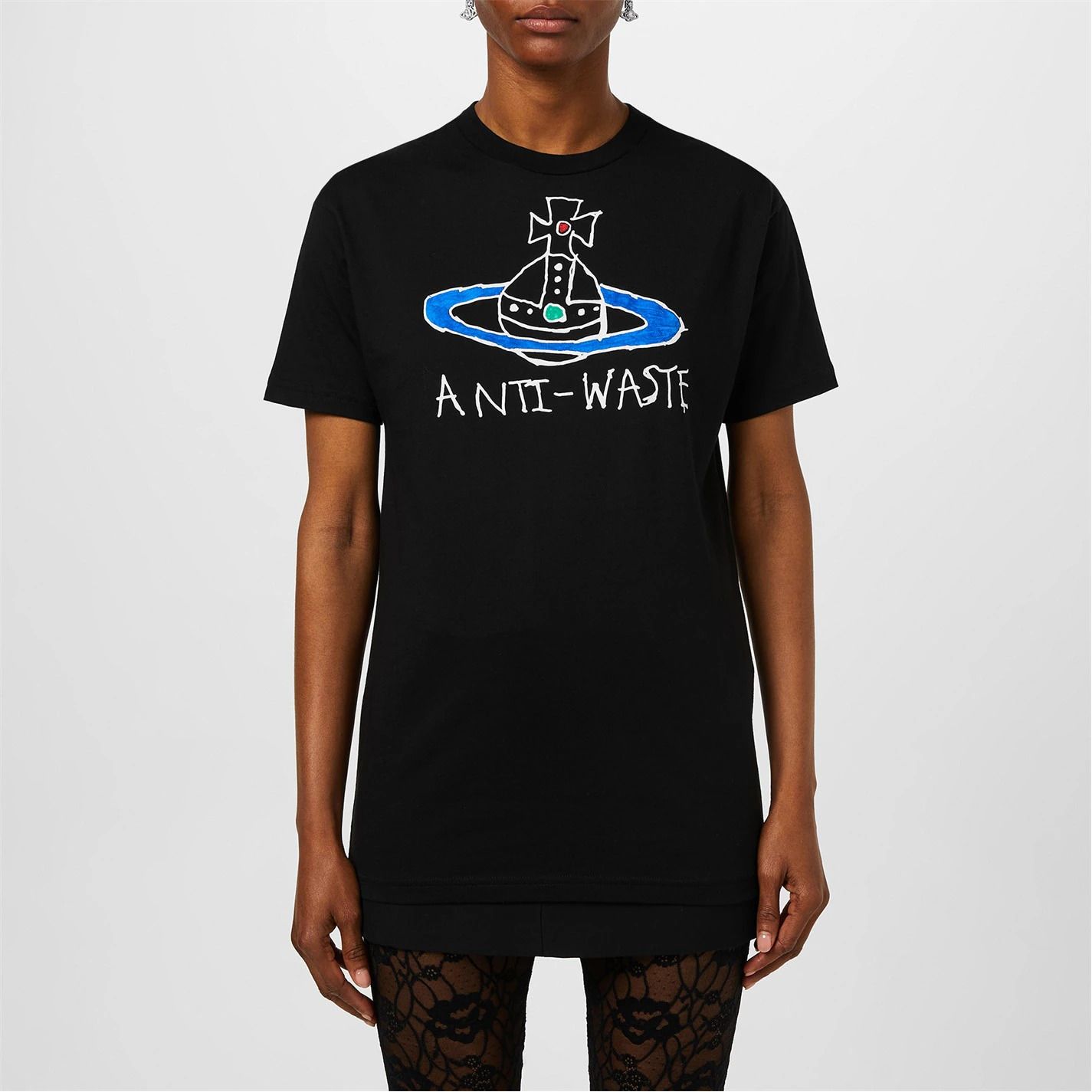 orb 티셔츠 Anti-Waste Orb T-Shirt 689678 Black