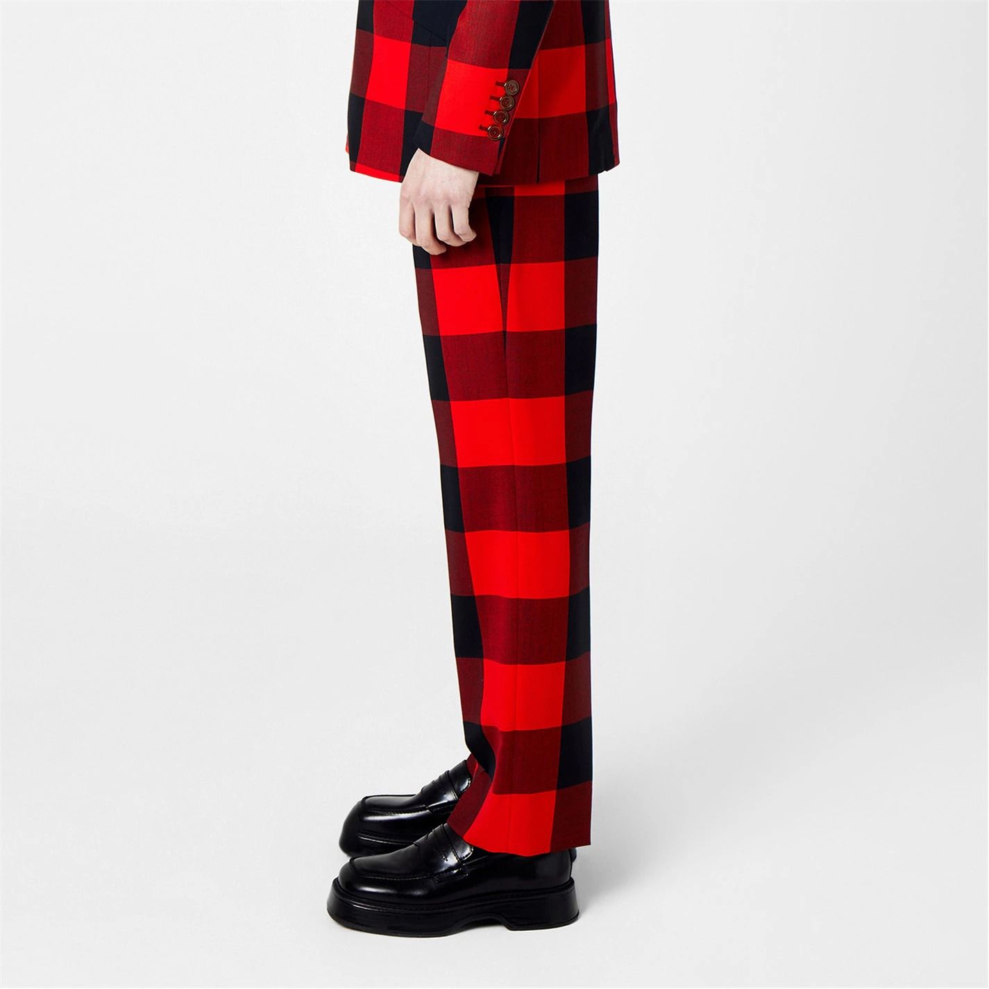 바지 Sang Trousers 317221 Red/Black